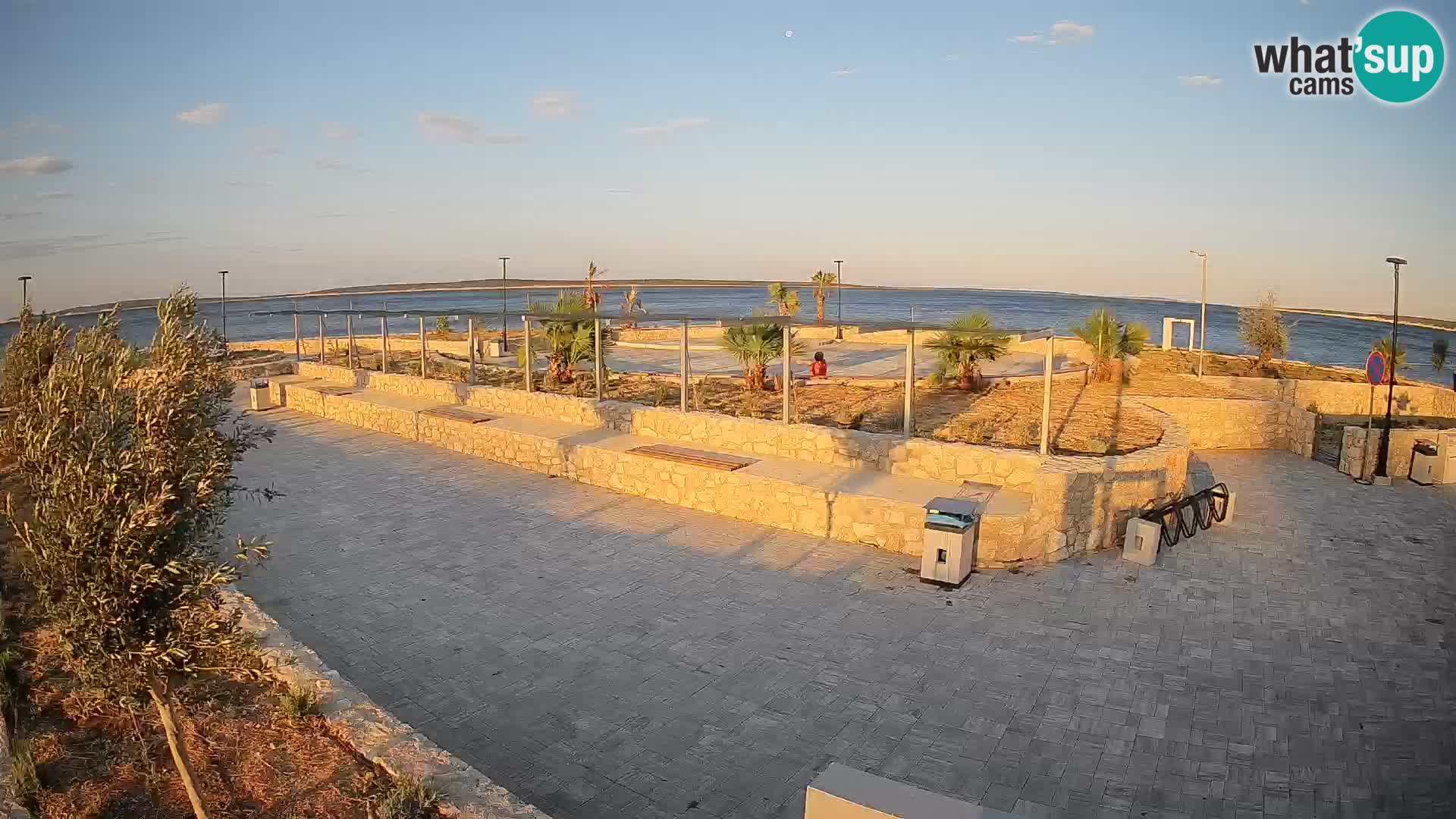 Mandre Summer Stage Webcam – Velika điga | Pag Island
