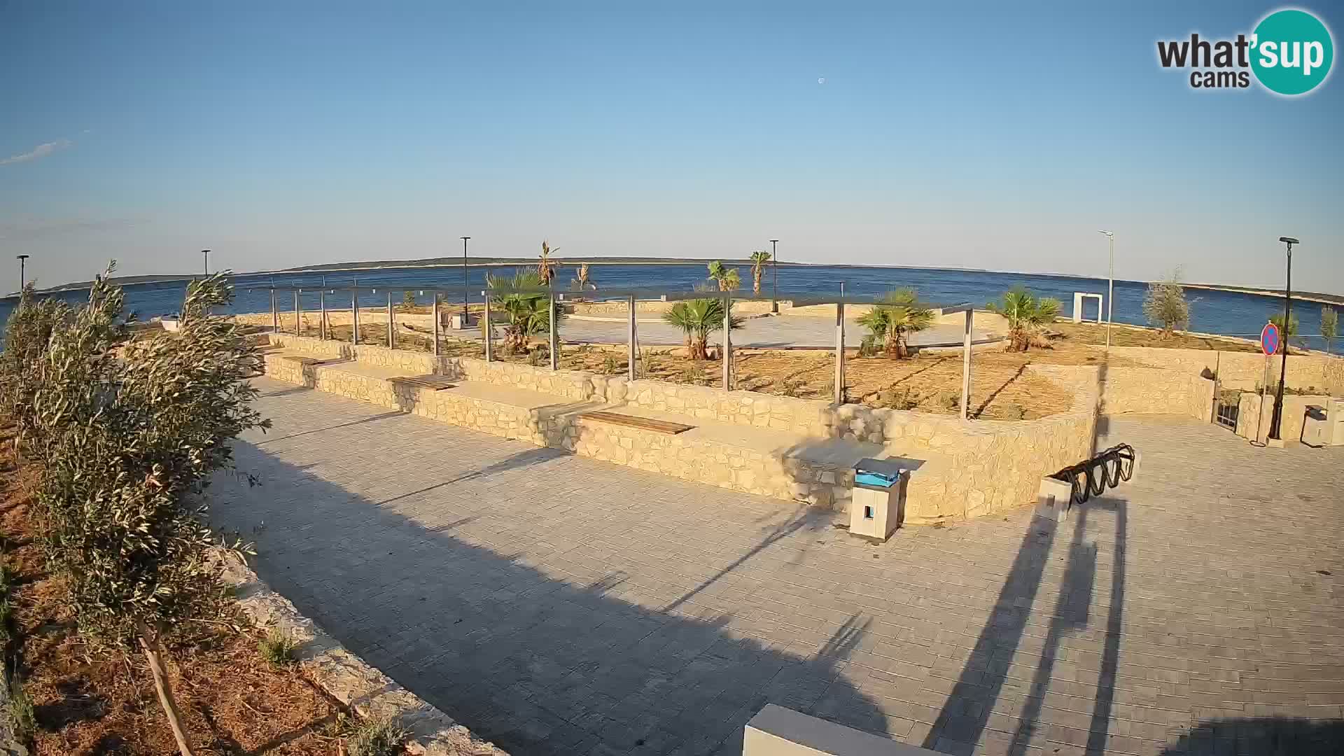 Mandre Summer Stage Webcam – Velika điga | Pag Island