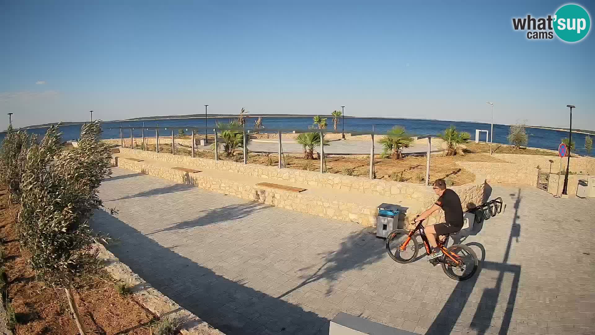 Webcam Mandre – Escenario de verano Velika điga | Isla de Pag