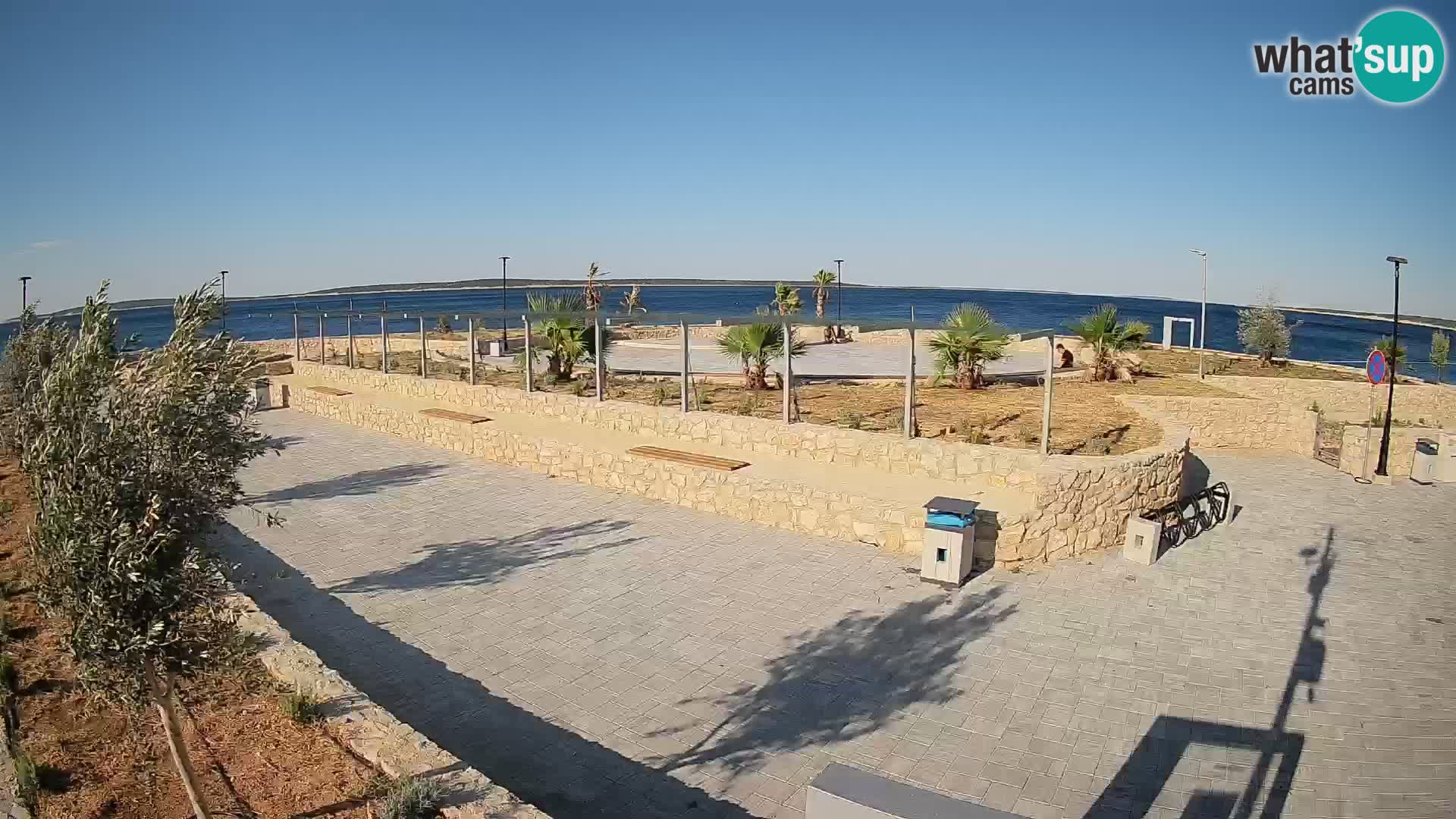 Mandre Summer Stage Webcam – Velika điga | Pag Island