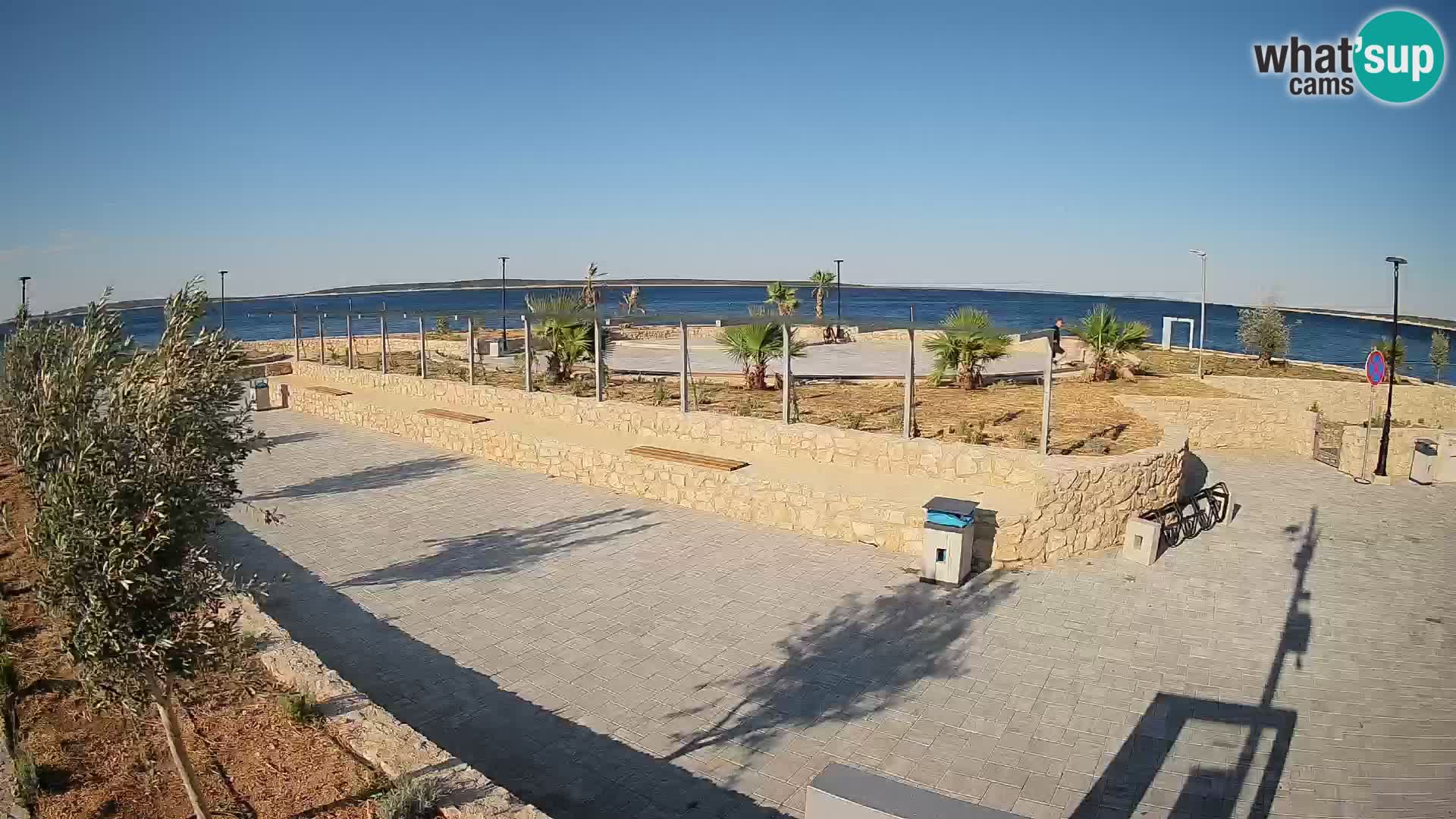 Webcam Mandre – Scène estivale Velika điga | Île de Pag