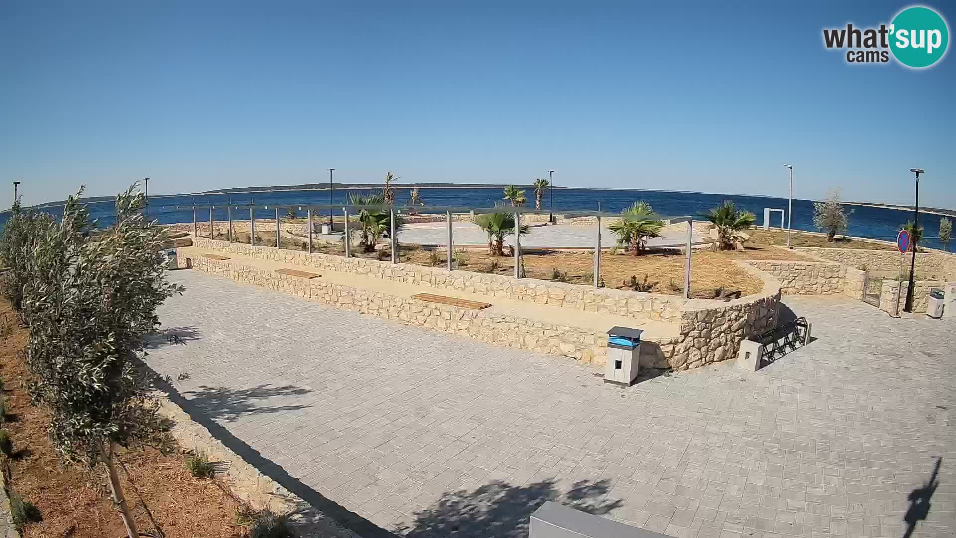 Webcam Mandre – Scène estivale Velika điga | Île de Pag