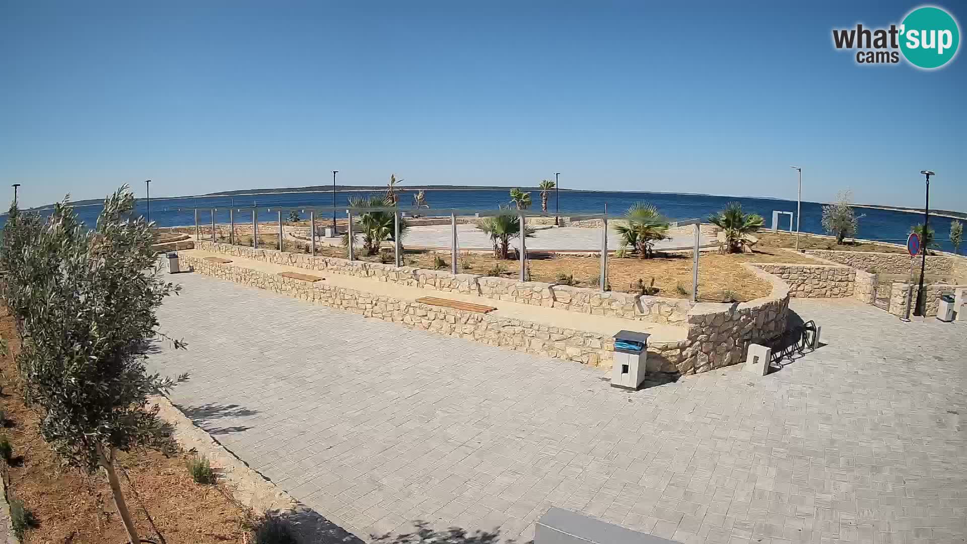 Mandre Summer Stage Webcam – Velika điga | Pag Island