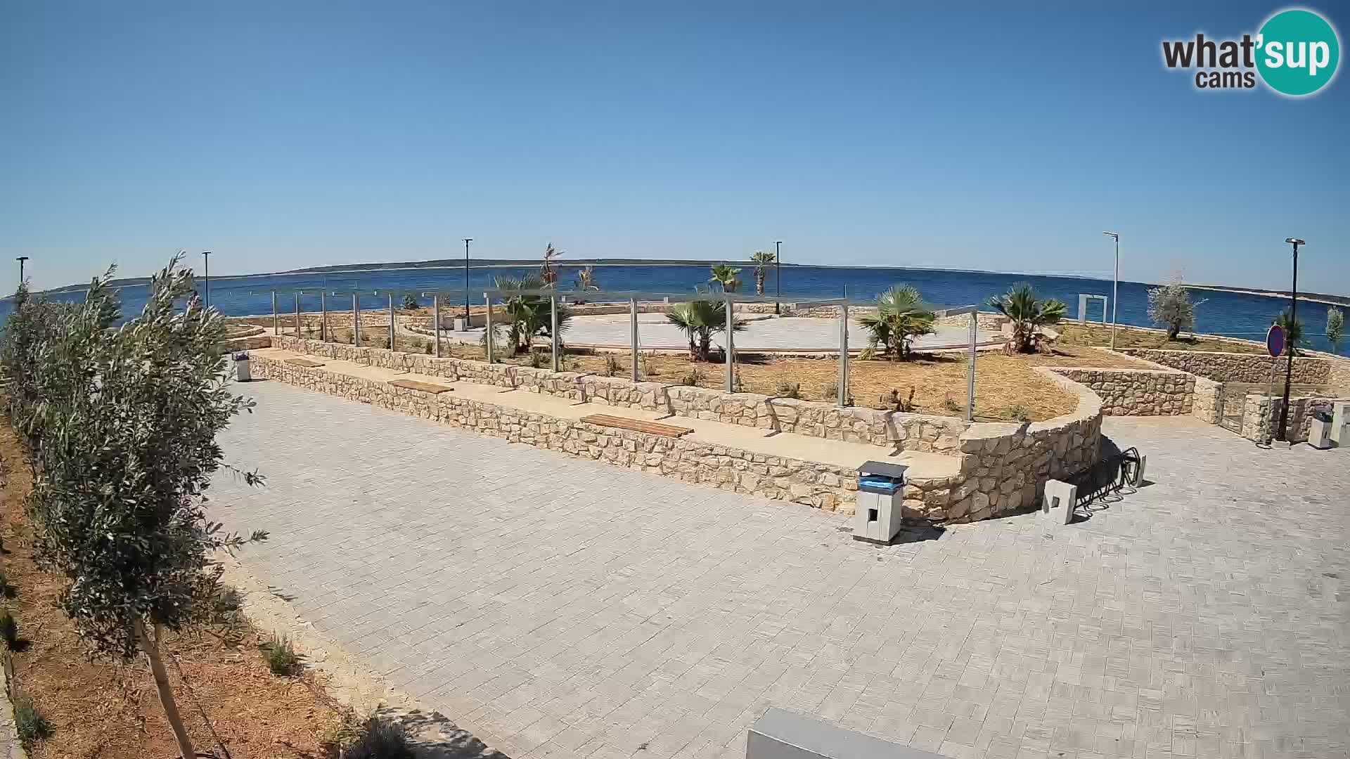 Mandre Summer Stage Webcam – Velika điga | Pag Island