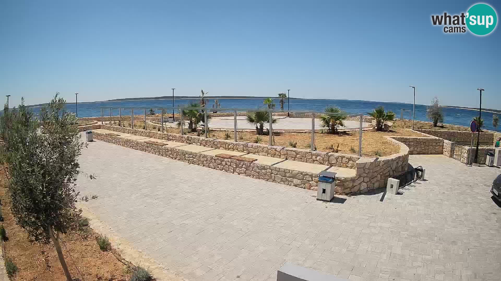 Mandre Sommerbühne Webcam – Velika điga | Insel Pag