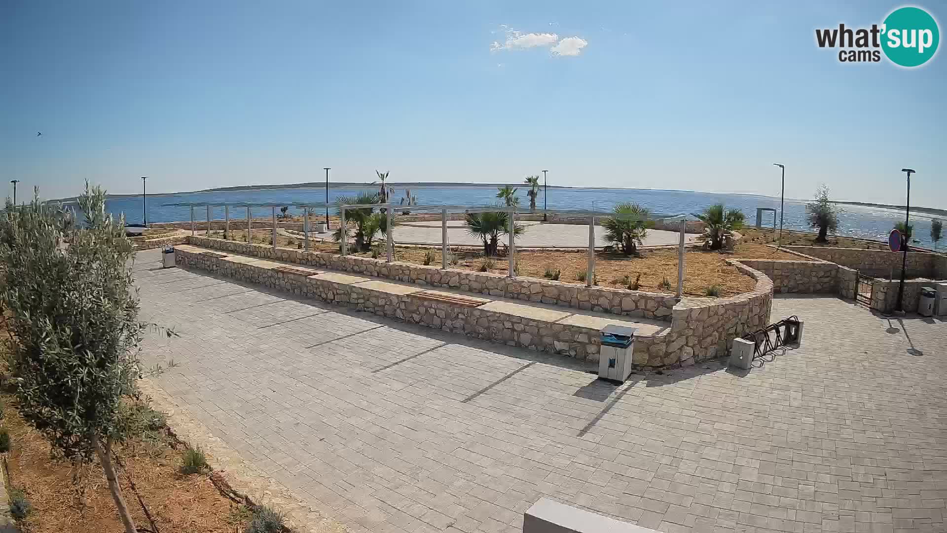 Mandre Sommerbühne Webcam – Velika điga | Insel Pag