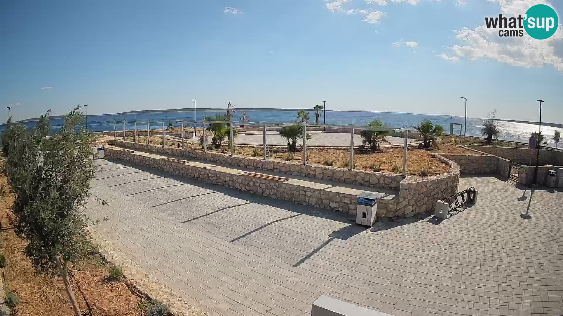 Mandre Summer Stage Webcam – Velika điga | Pag Island