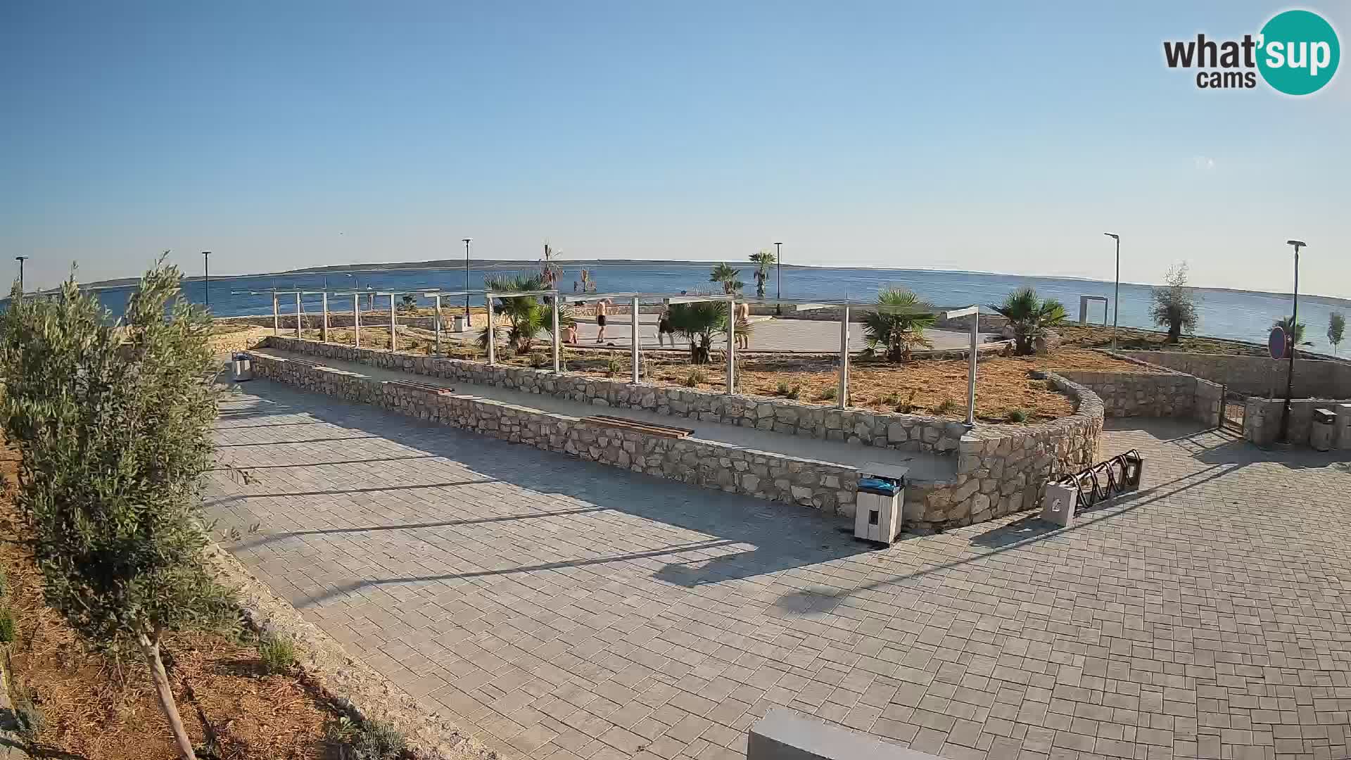 Webcam Mandre – Palco estivo Velika điga | Isola di Pag
