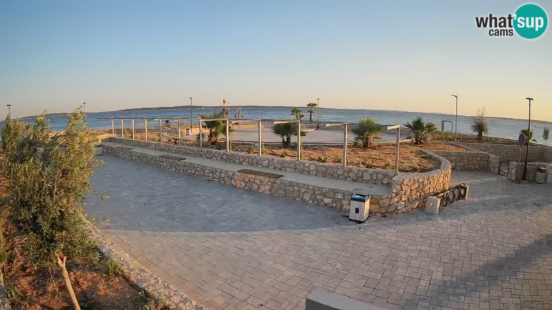 Webcam Mandre – Palco estivo Velika điga | Isola di Pag