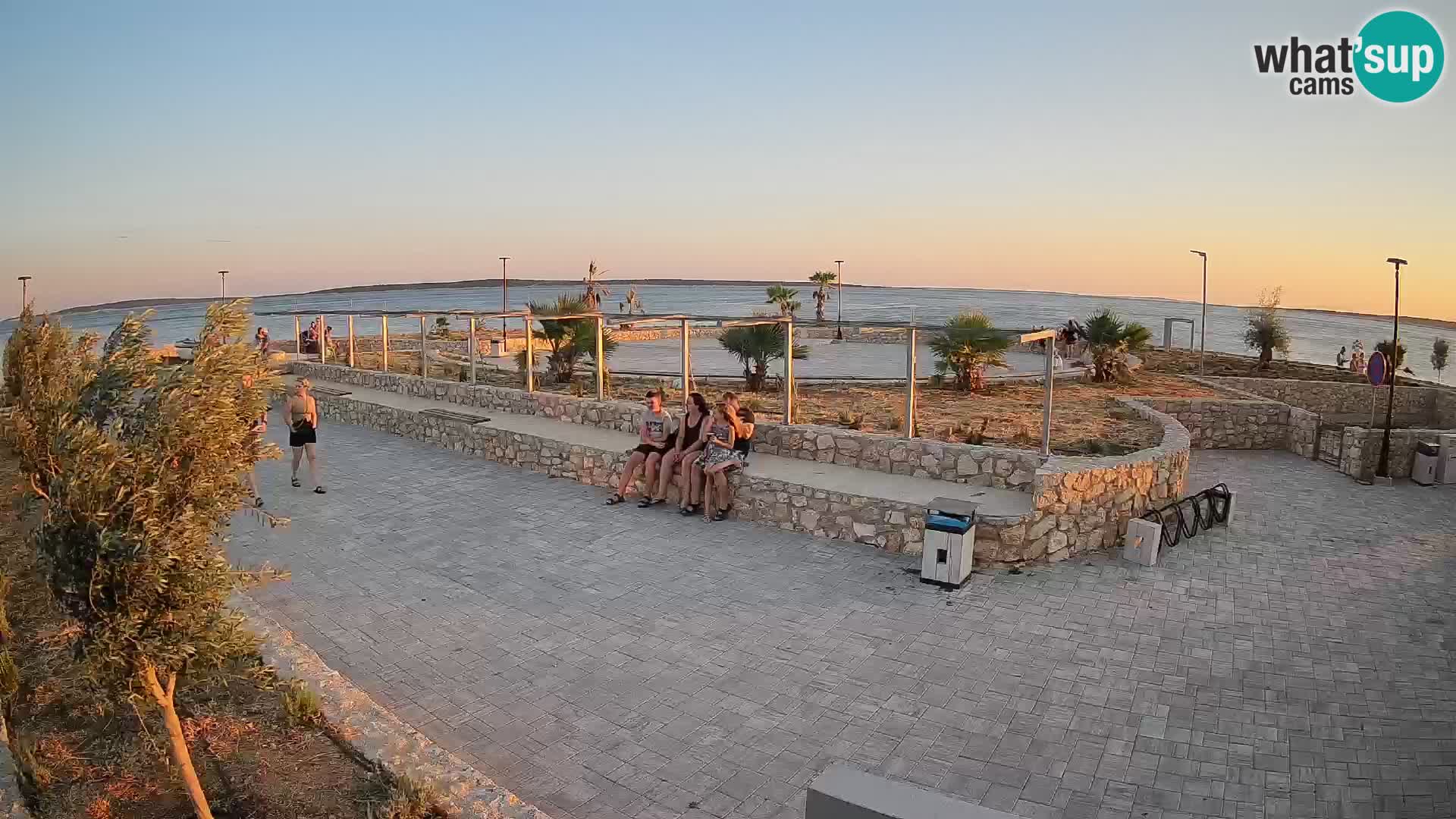 Mandre Summer Stage Webcam – Velika điga | Pag Island