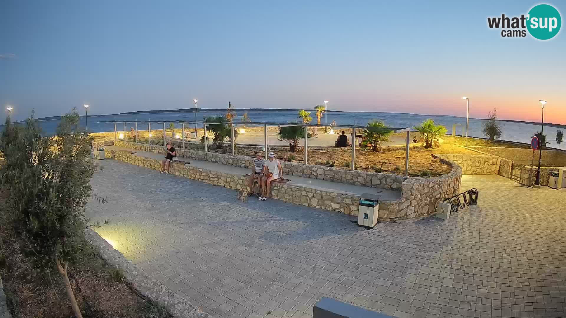 Webcam Mandre – Palco estivo Velika điga | Isola di Pag