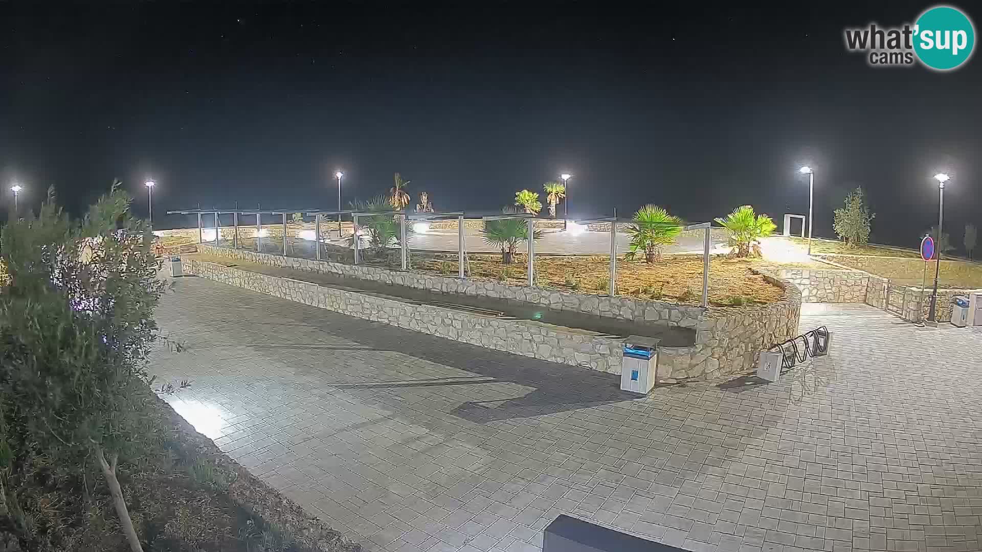 Mandre Summer Stage Webcam – Velika điga | Pag Island
