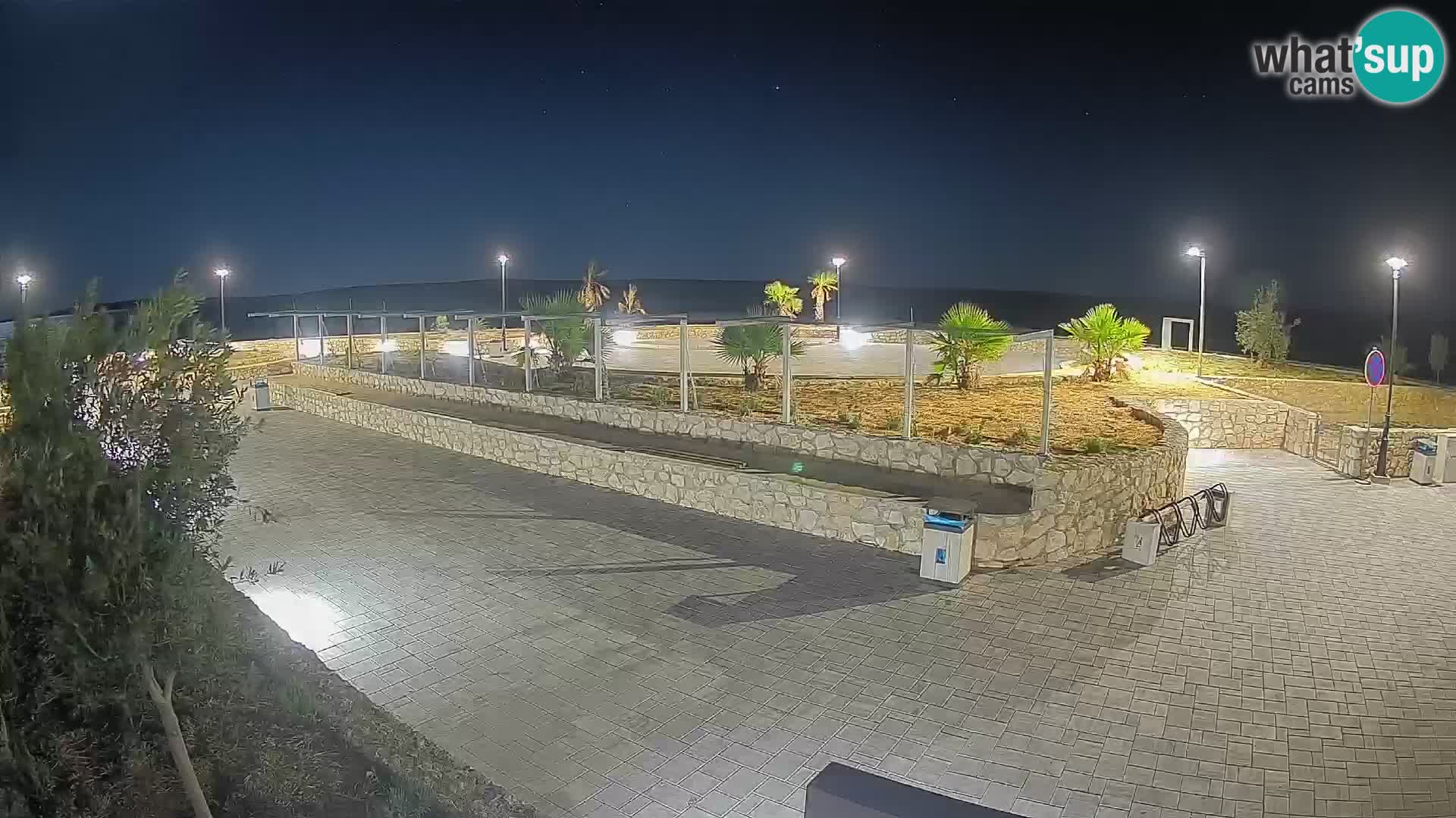 Webcam Mandre – Escenario de verano Velika điga | Isla de Pag