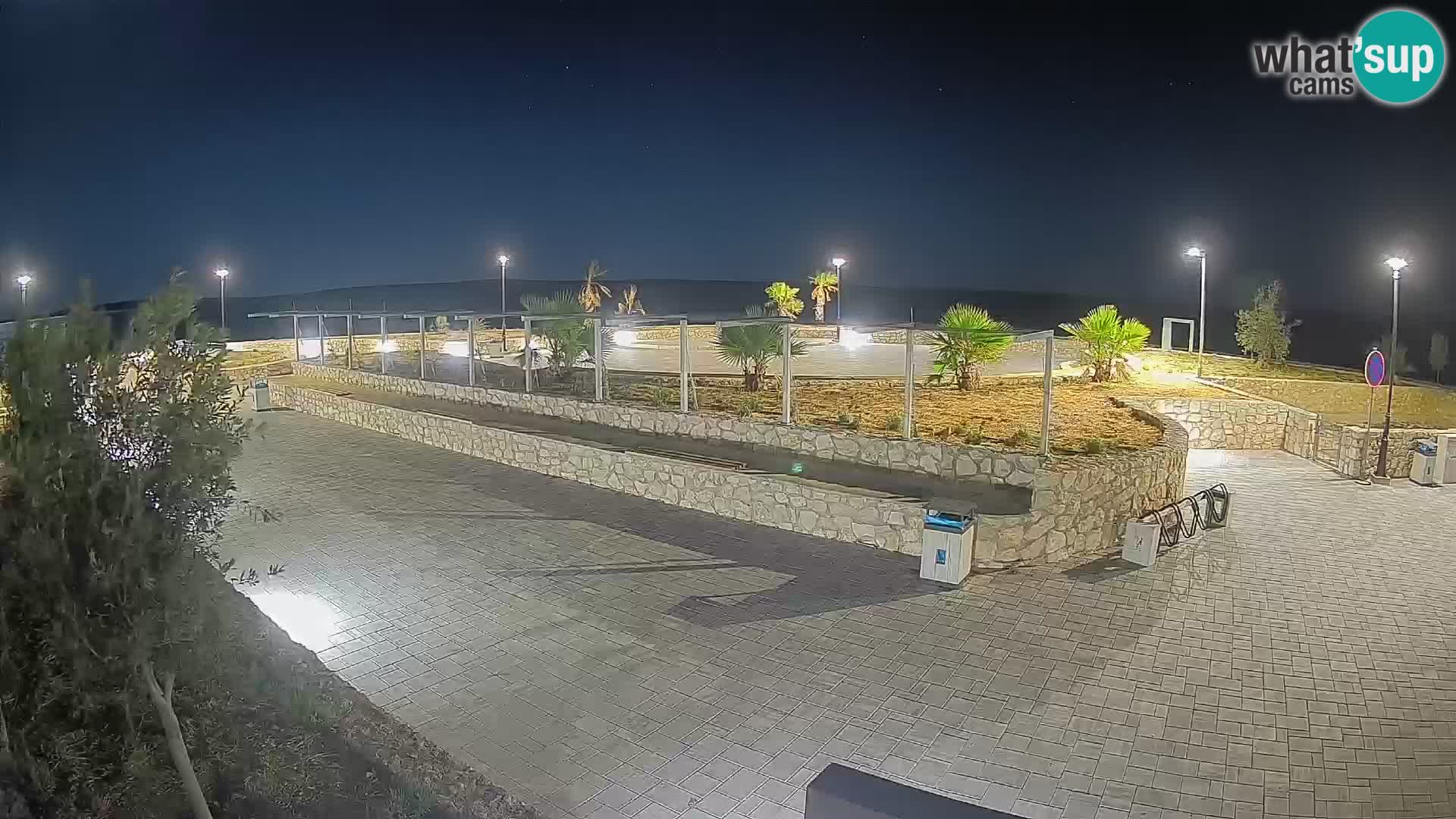 Mandre Summer Stage Webcam – Velika điga | Pag Island