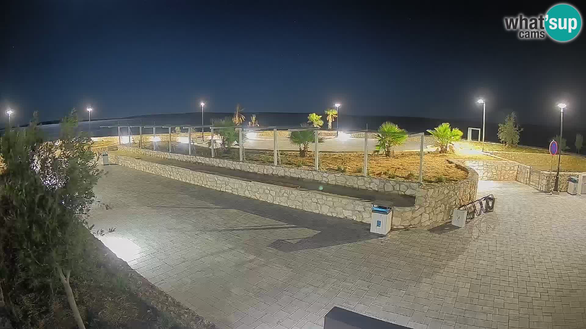 Mandre Summer Stage Webcam – Velika điga | Pag Island