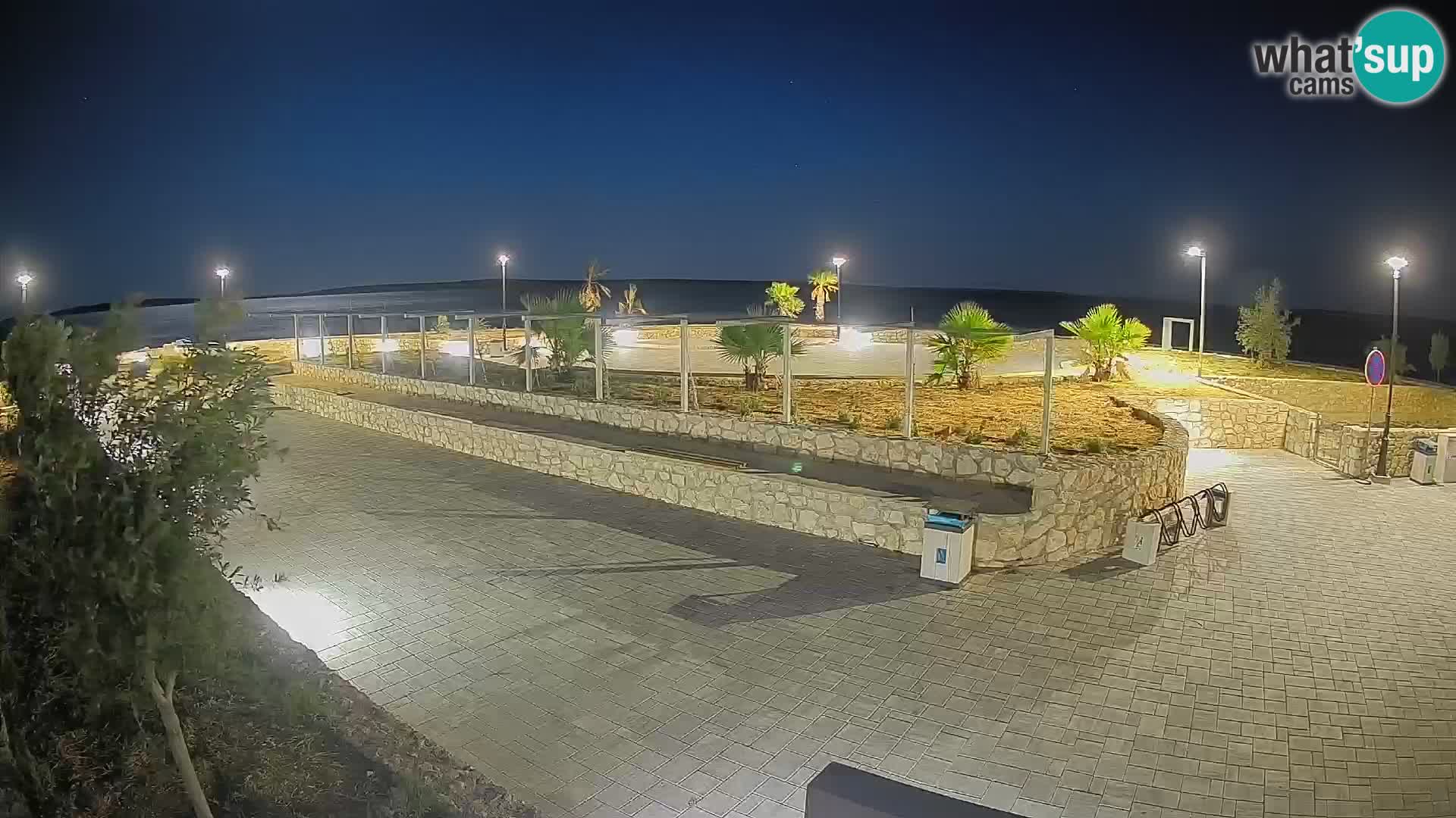 Webcam Mandre – Scène estivale Velika điga | Île de Pag