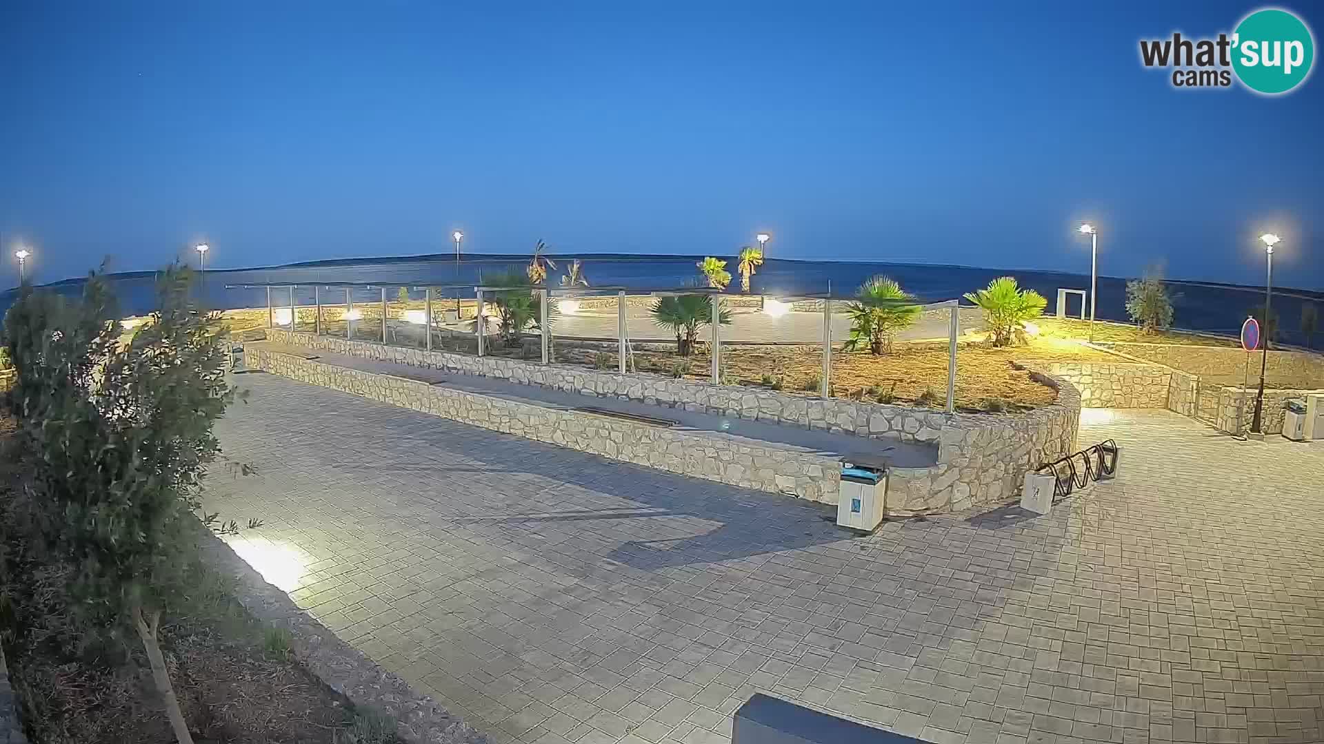 Mandre Summer Stage Webcam – Velika điga | Pag Island