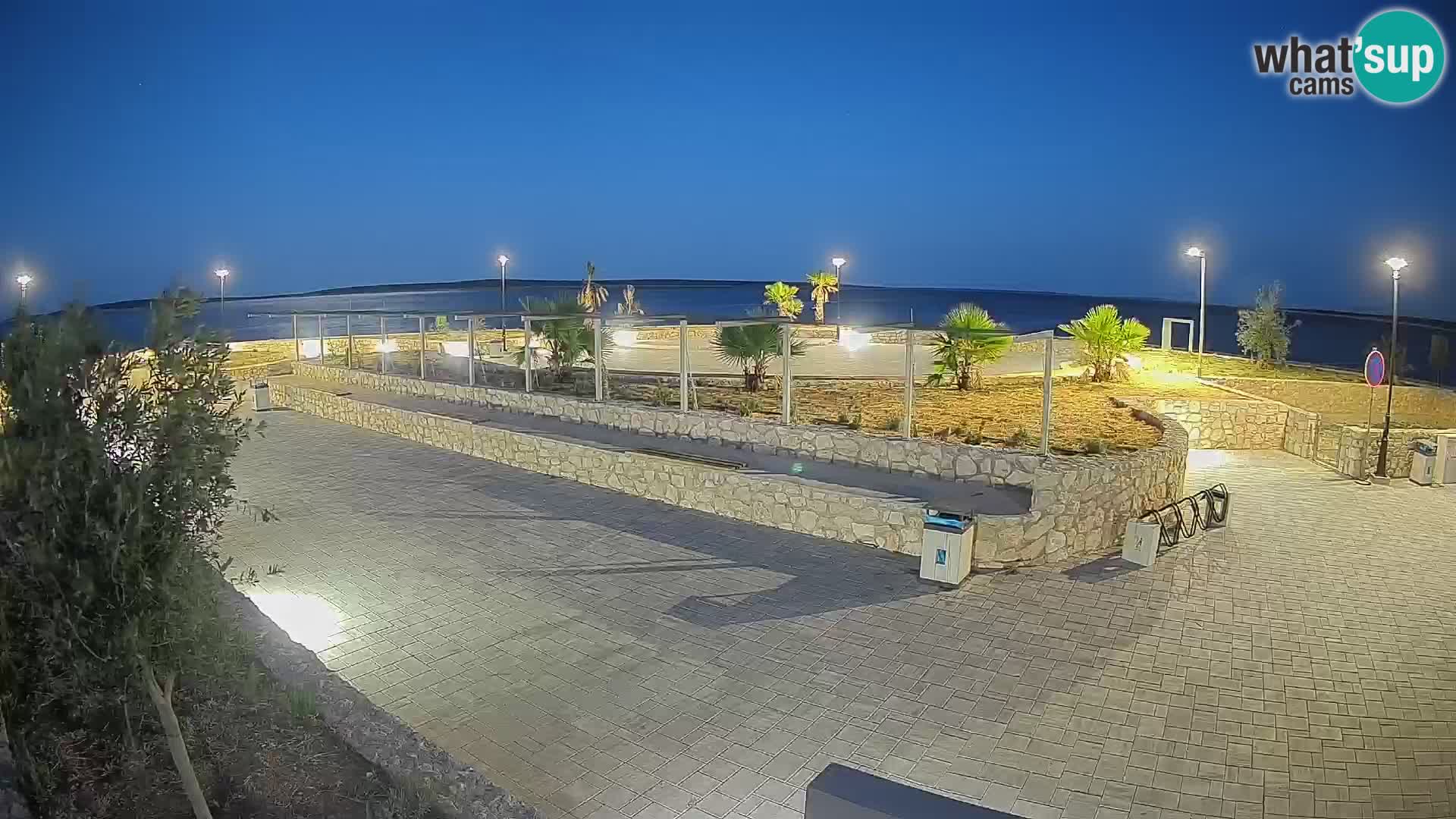Mandre Summer Stage Webcam – Velika điga | Pag Island