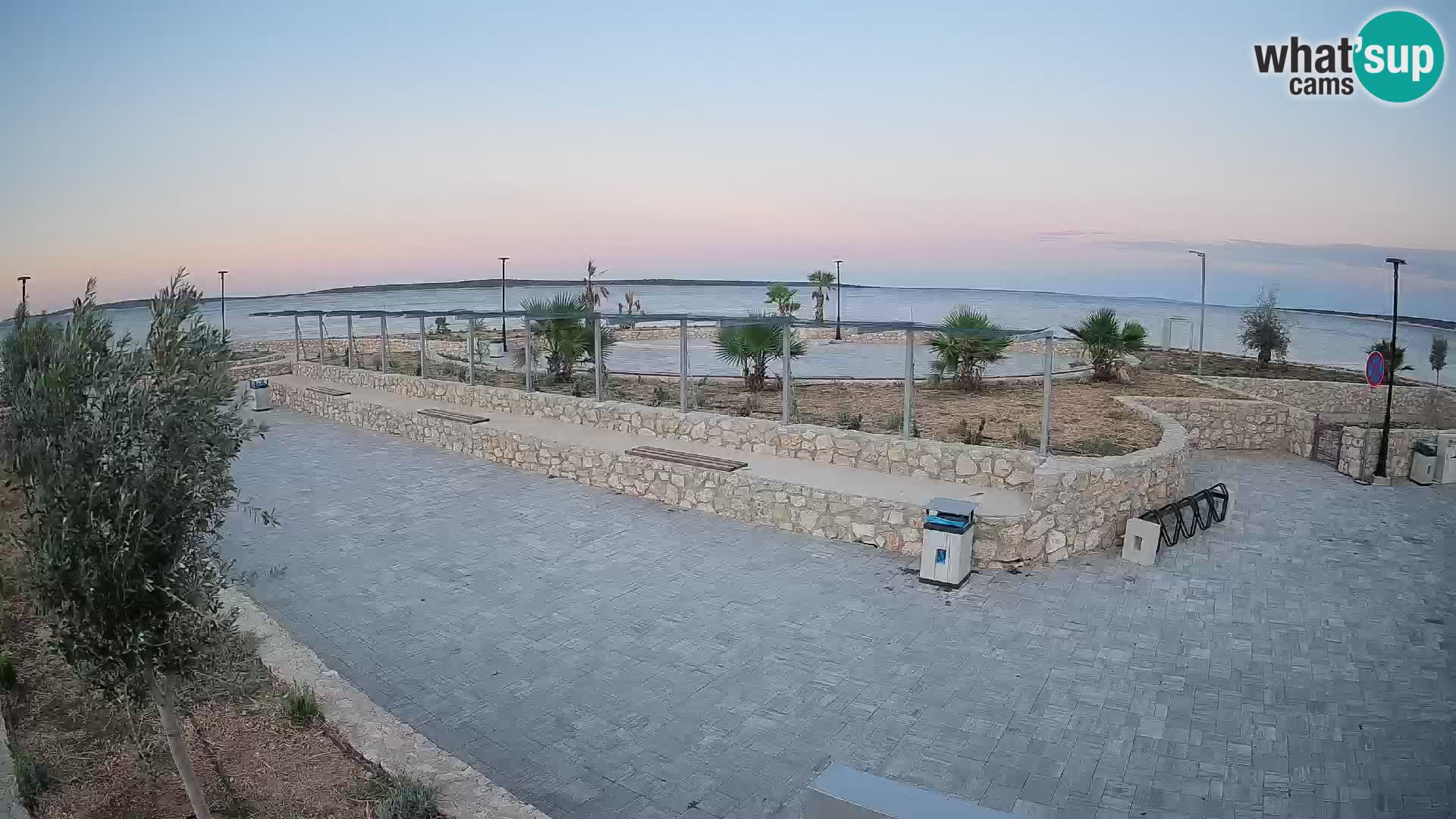 Mandre Summer Stage Webcam – Velika điga | Pag Island