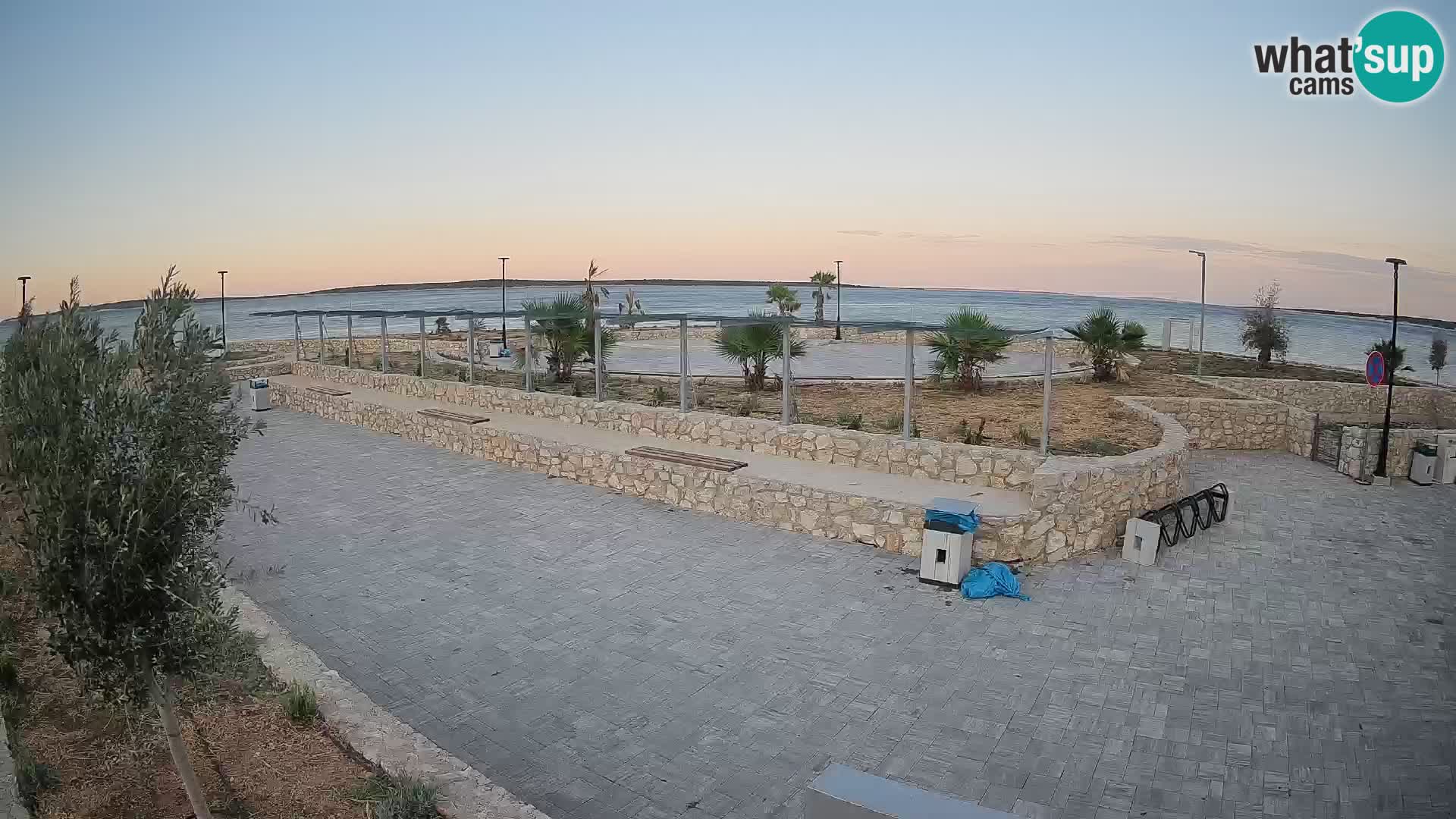 Mandre Summer Stage Webcam – Velika điga | Pag Island