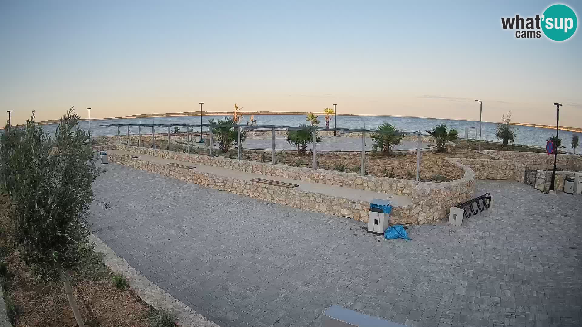 Webcam Mandre – Palco estivo Velika điga | Isola di Pag