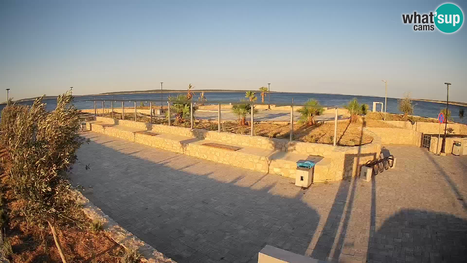 Webcam Mandre – Escenario de verano Velika điga | Isla de Pag