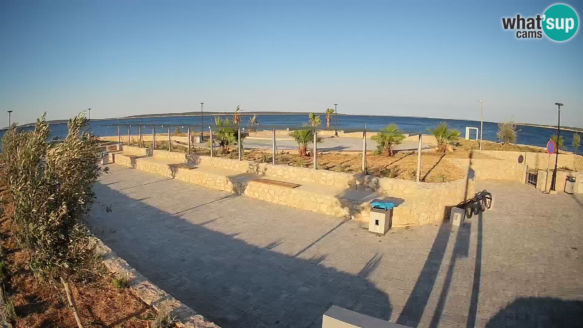 Mandre Summer Stage Webcam – Velika điga | Pag Island