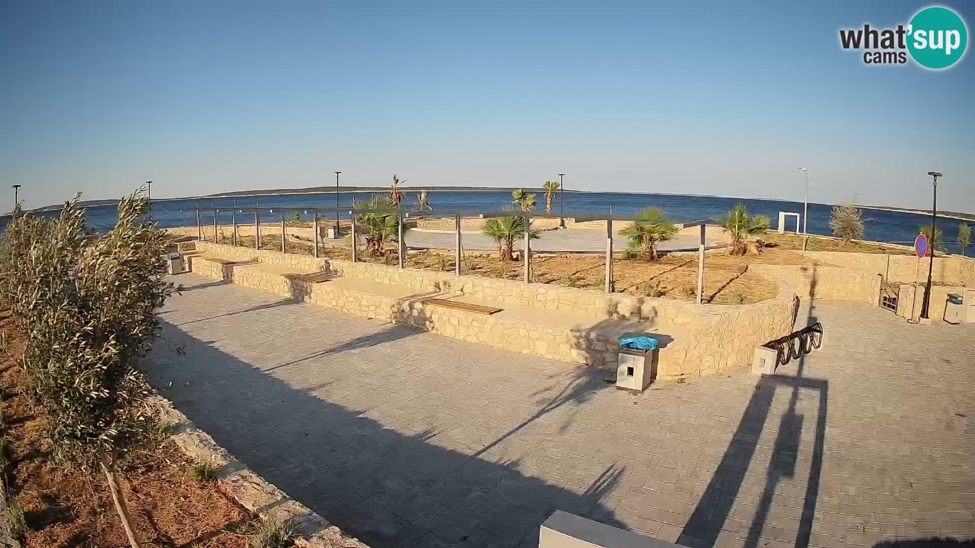 Mandre Summer Stage Webcam – Velika điga | Pag Island