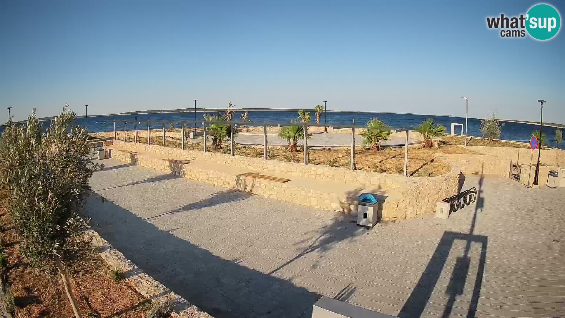 Webcam Mandre – Palco estivo Velika điga | Isola di Pag