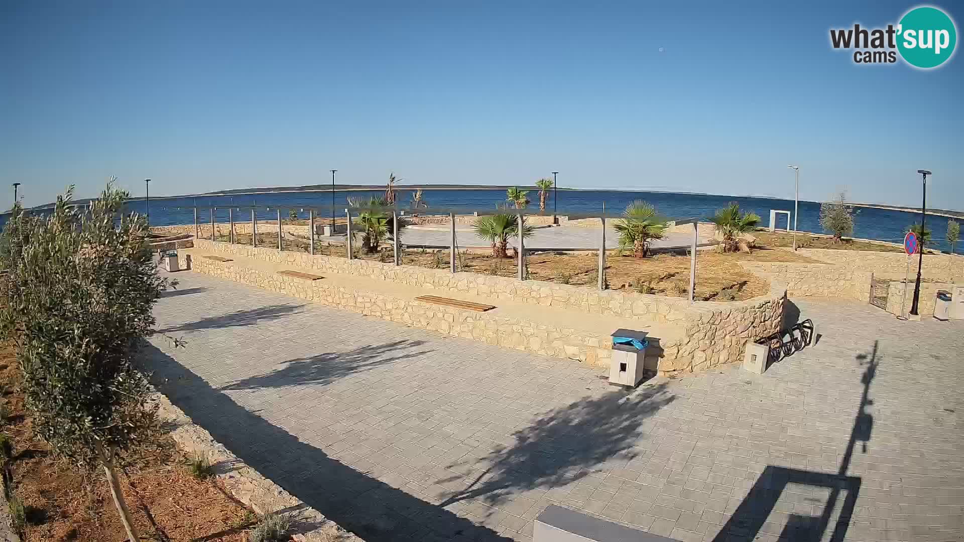 Mandre Summer Stage Webcam – Velika điga | Pag Island