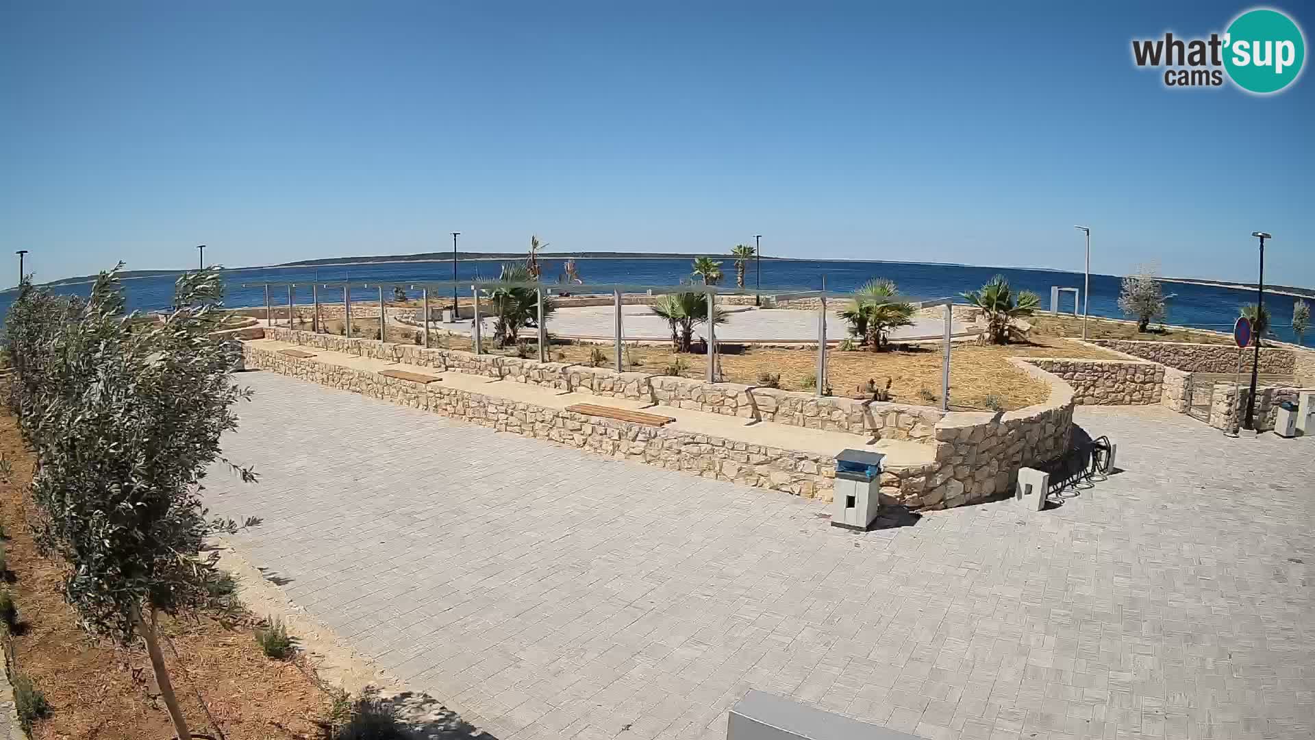 Webcam Mandre – Palco estivo Velika điga | Isola di Pag
