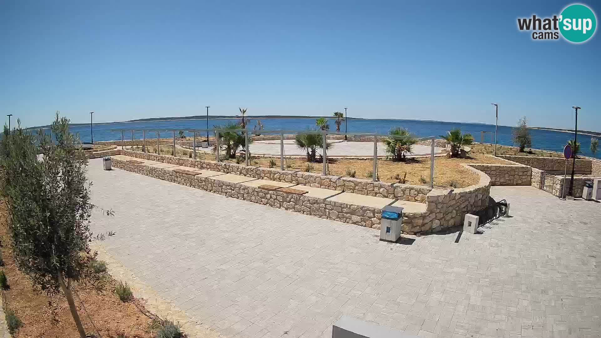 Mandre Sommerbühne Webcam – Velika điga | Insel Pag