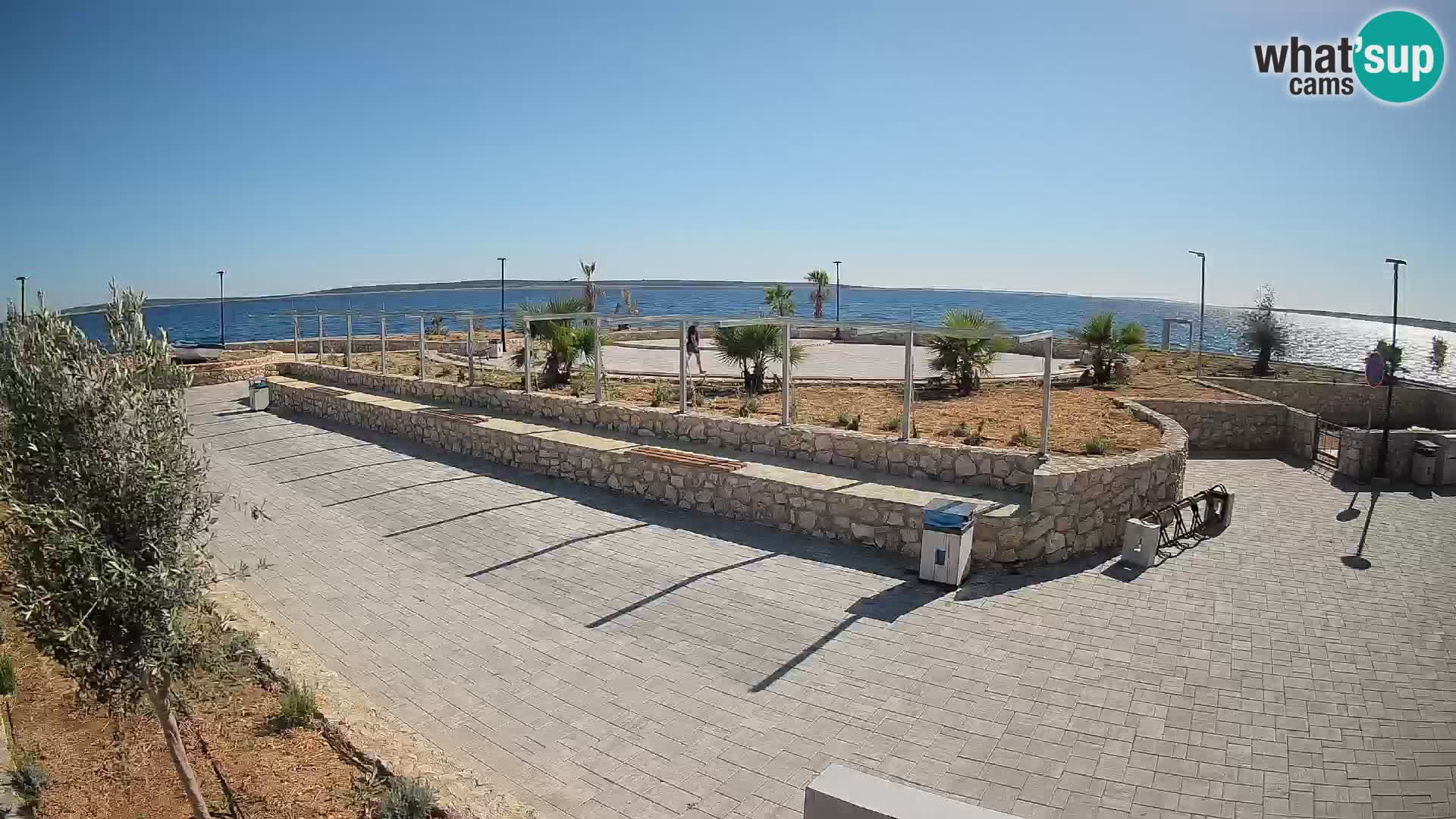 Webcam Mandre – Palco estivo Velika điga | Isola di Pag