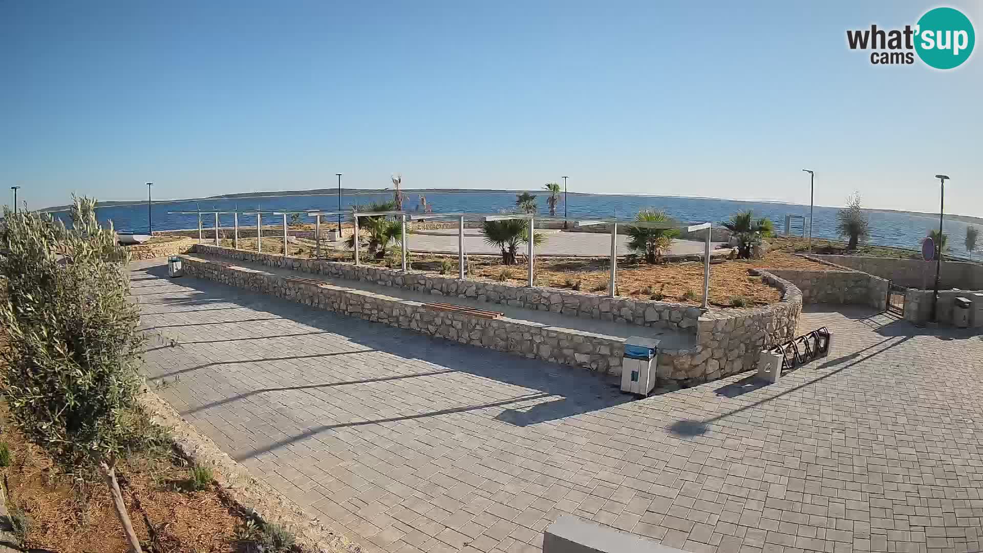 Mandre Summer Stage Webcam – Velika điga | Pag Island