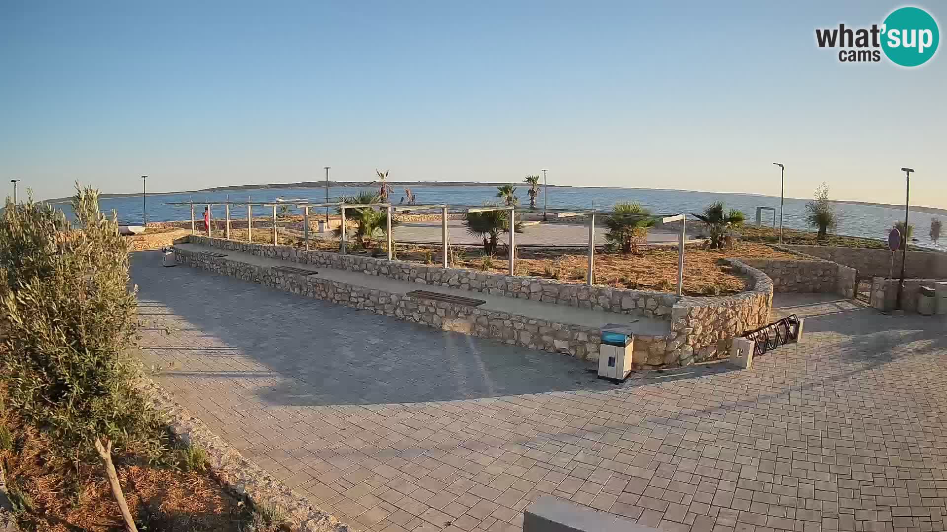 Mandre Sommerbühne Webcam – Velika điga | Insel Pag