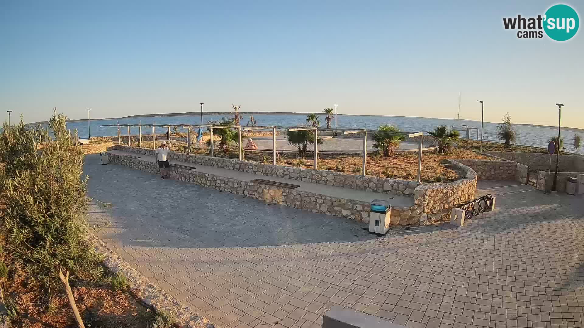 Mandre Summer Stage Webcam – Velika điga | Pag Island