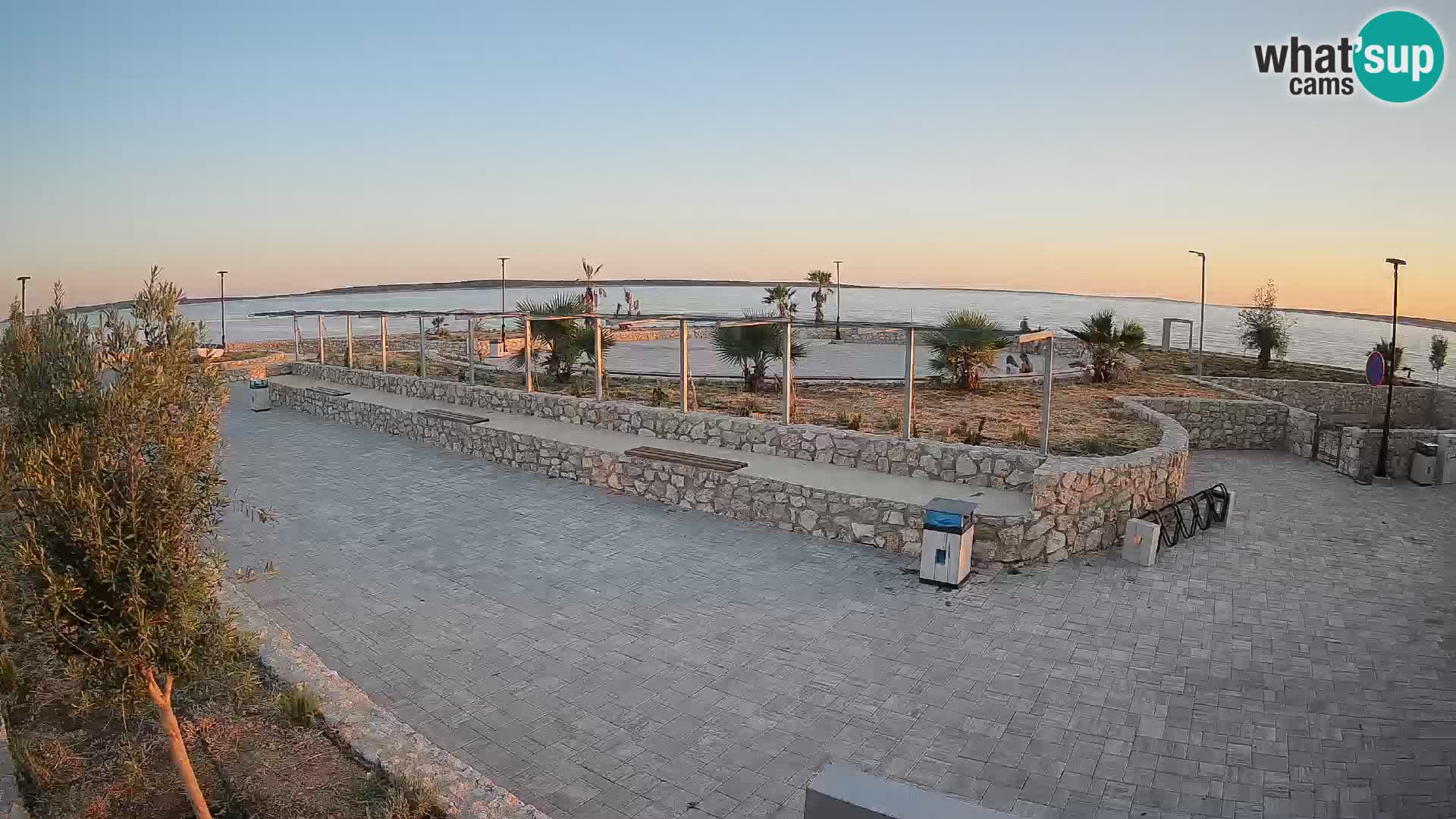Mandre Summer Stage Webcam – Velika điga | Pag Island