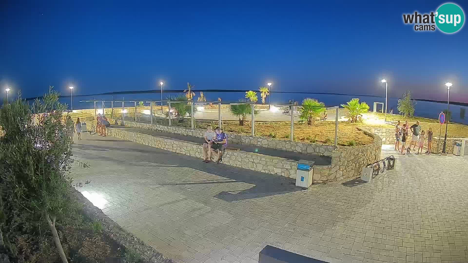 Mandre Summer Stage Webcam – Velika điga | Pag Island