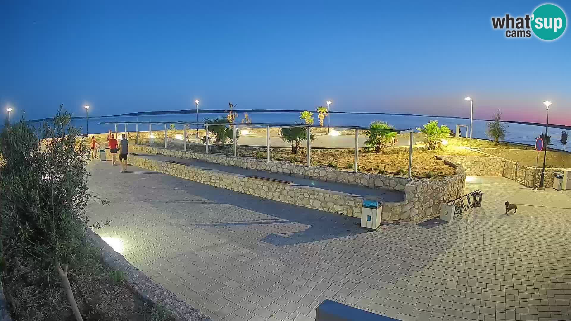 Mandre Summer Stage Webcam – Velika điga | Pag Island