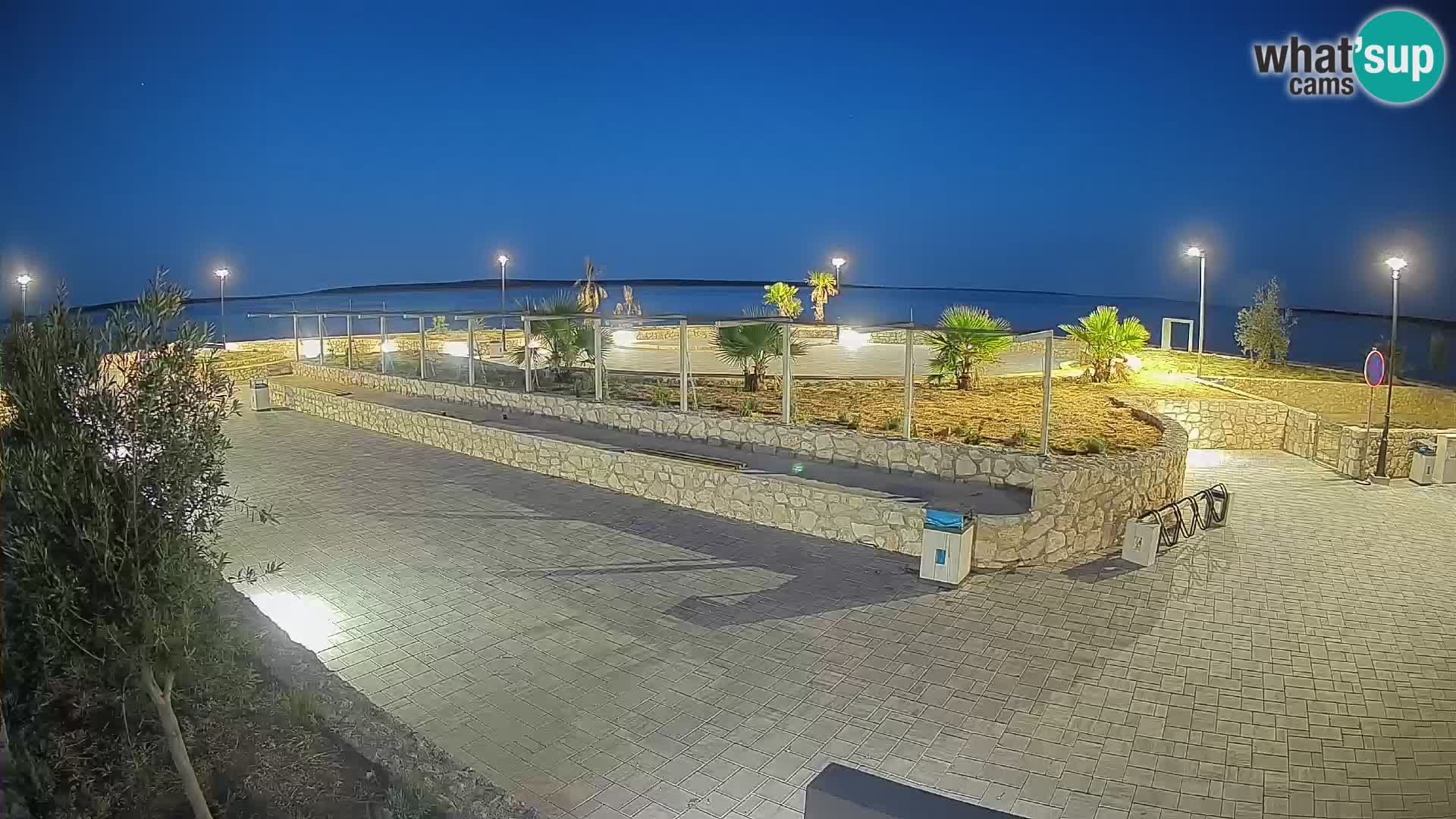 Webcam Mandre – Palco estivo Velika điga | Isola di Pag