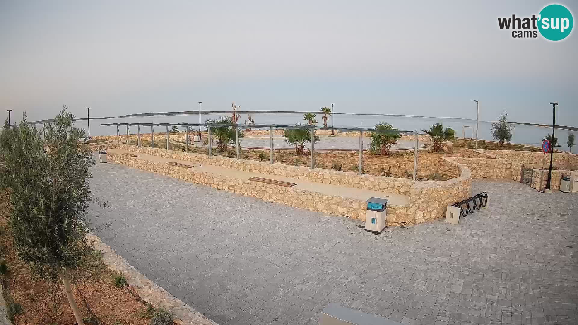 Mandre Summer Stage Webcam – Velika điga | Pag Island
