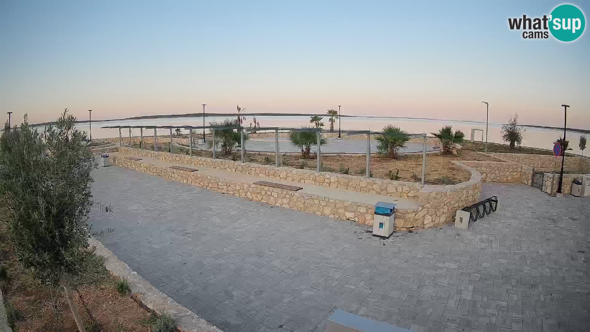 Webcam Mandre – Palco estivo Velika điga | Isola di Pag
