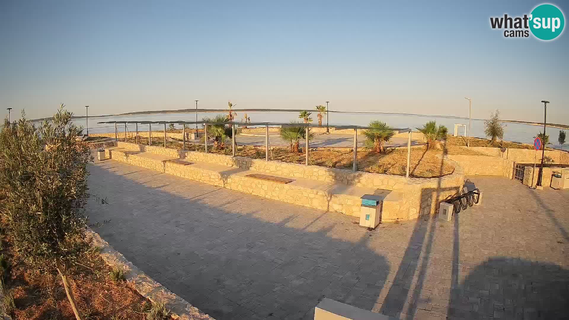 Mandre Summer Stage Webcam – Velika điga | Pag Island