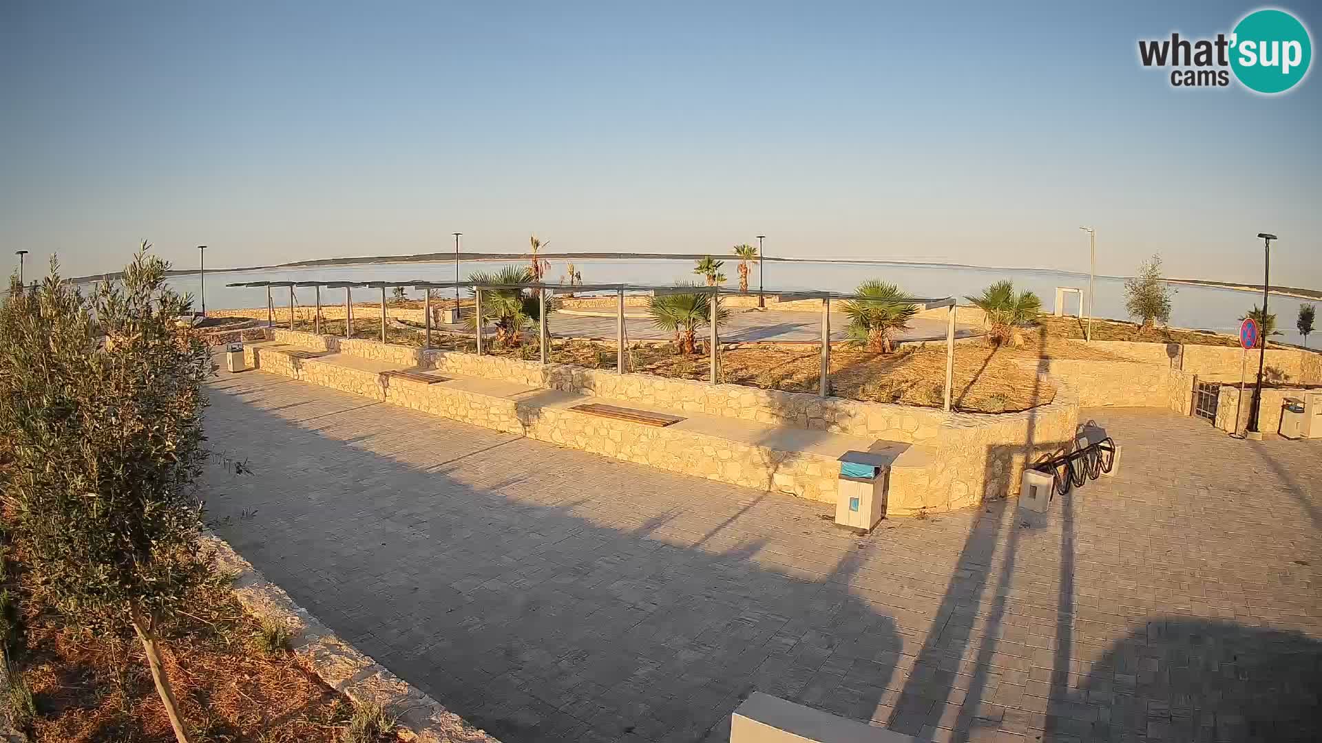 Mandre Summer Stage Webcam – Velika điga | Pag Island