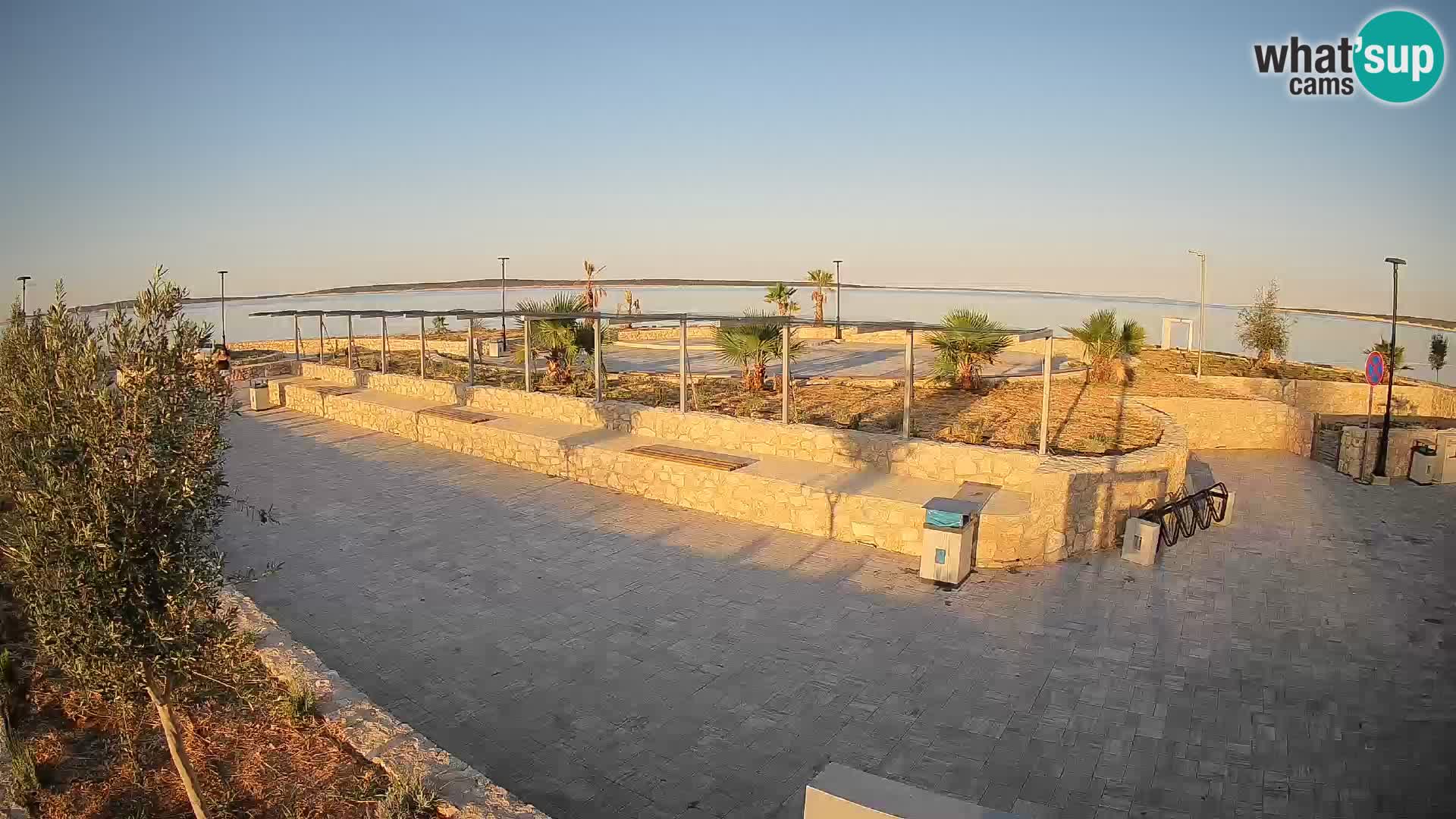 Mandre Summer Stage Webcam – Velika điga | Pag Island