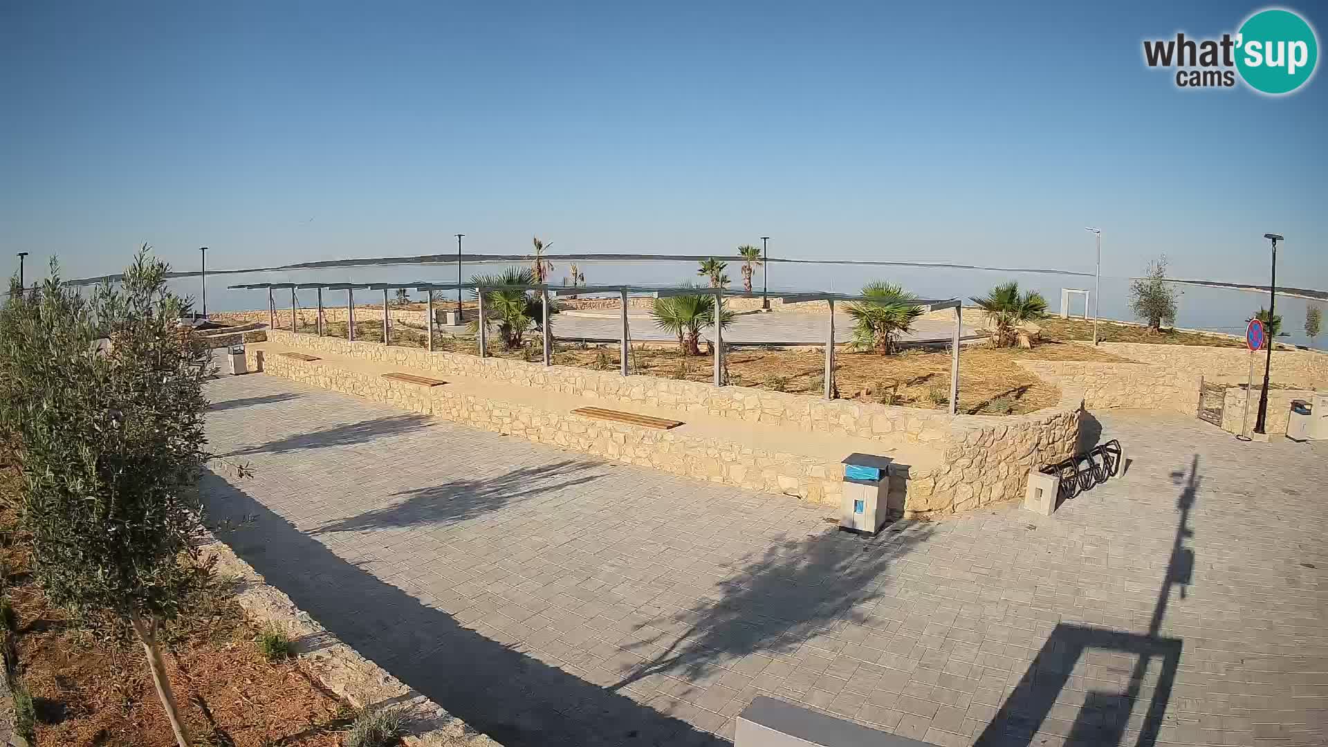 Mandre Sommerbühne Webcam – Velika điga | Insel Pag