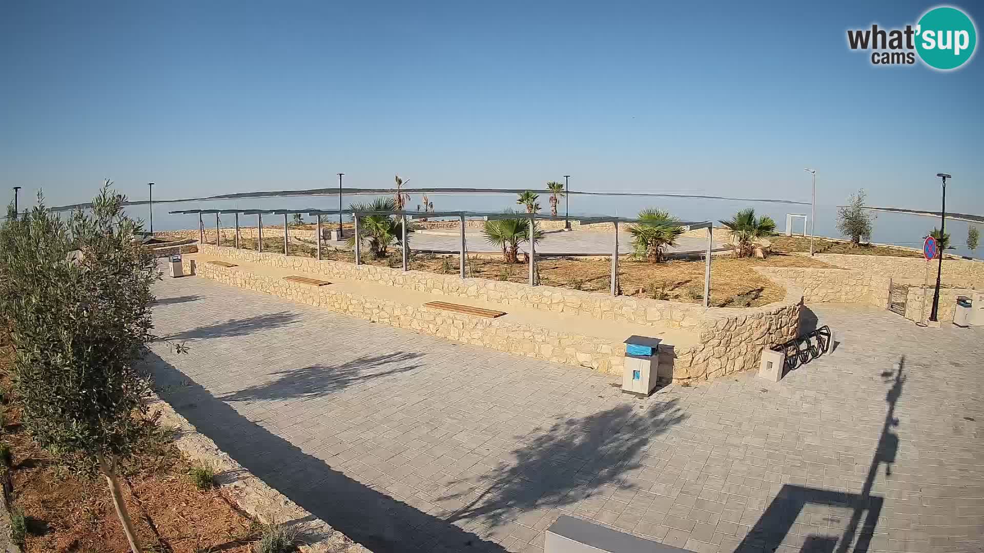 Mandre Summer Stage Webcam – Velika điga | Pag Island