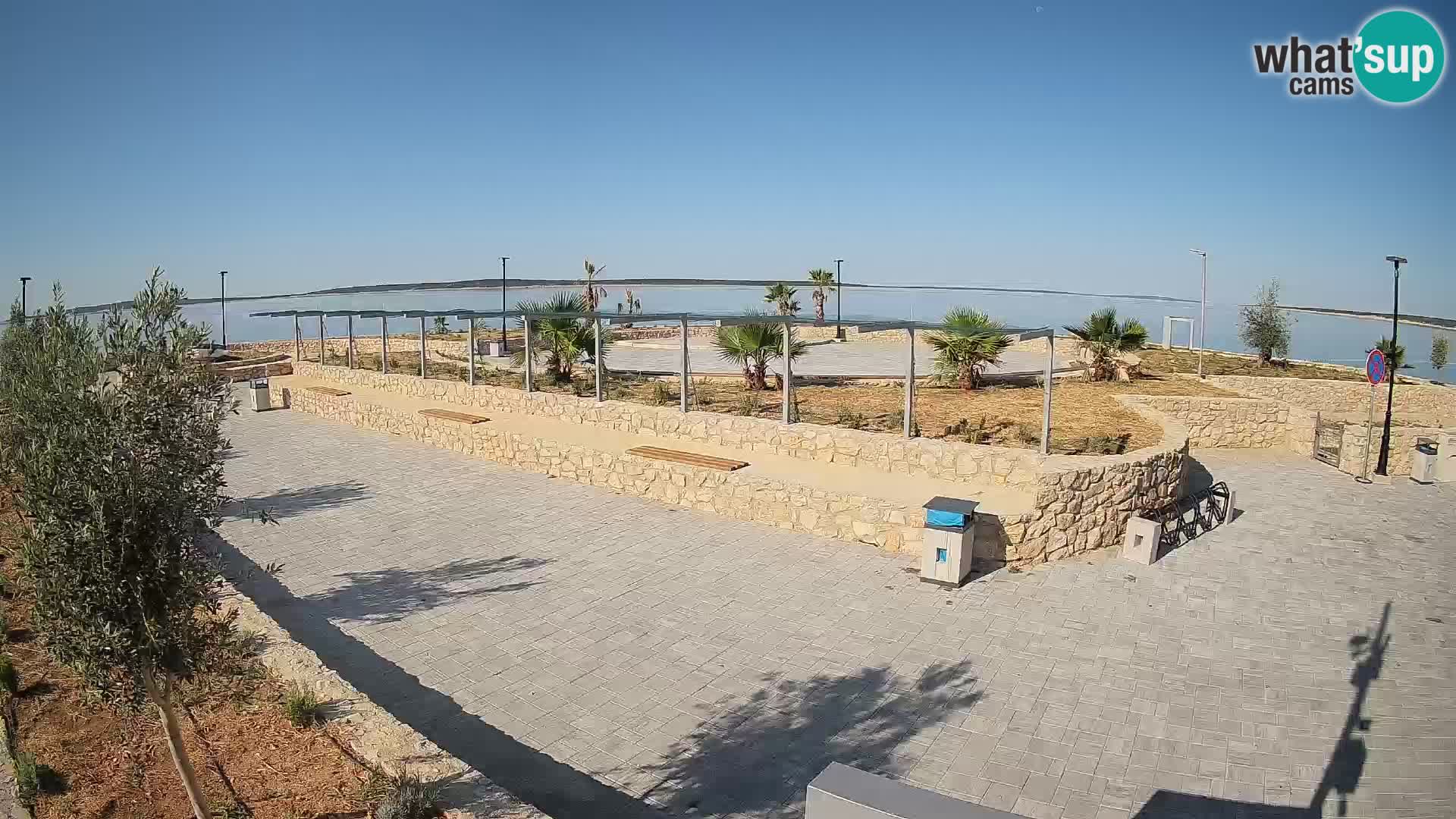 Mandre Summer Stage Webcam – Velika điga | Pag Island