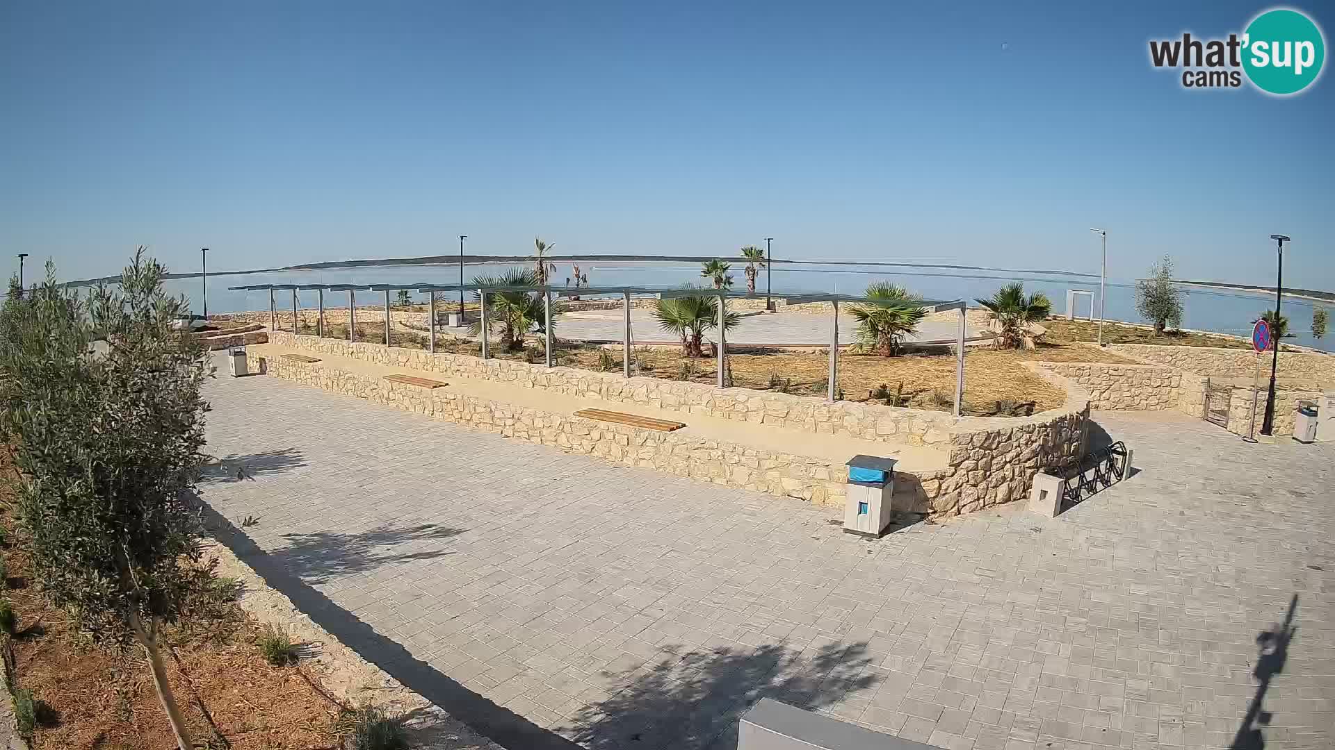 Webcam Mandre – Scène estivale Velika điga | Île de Pag