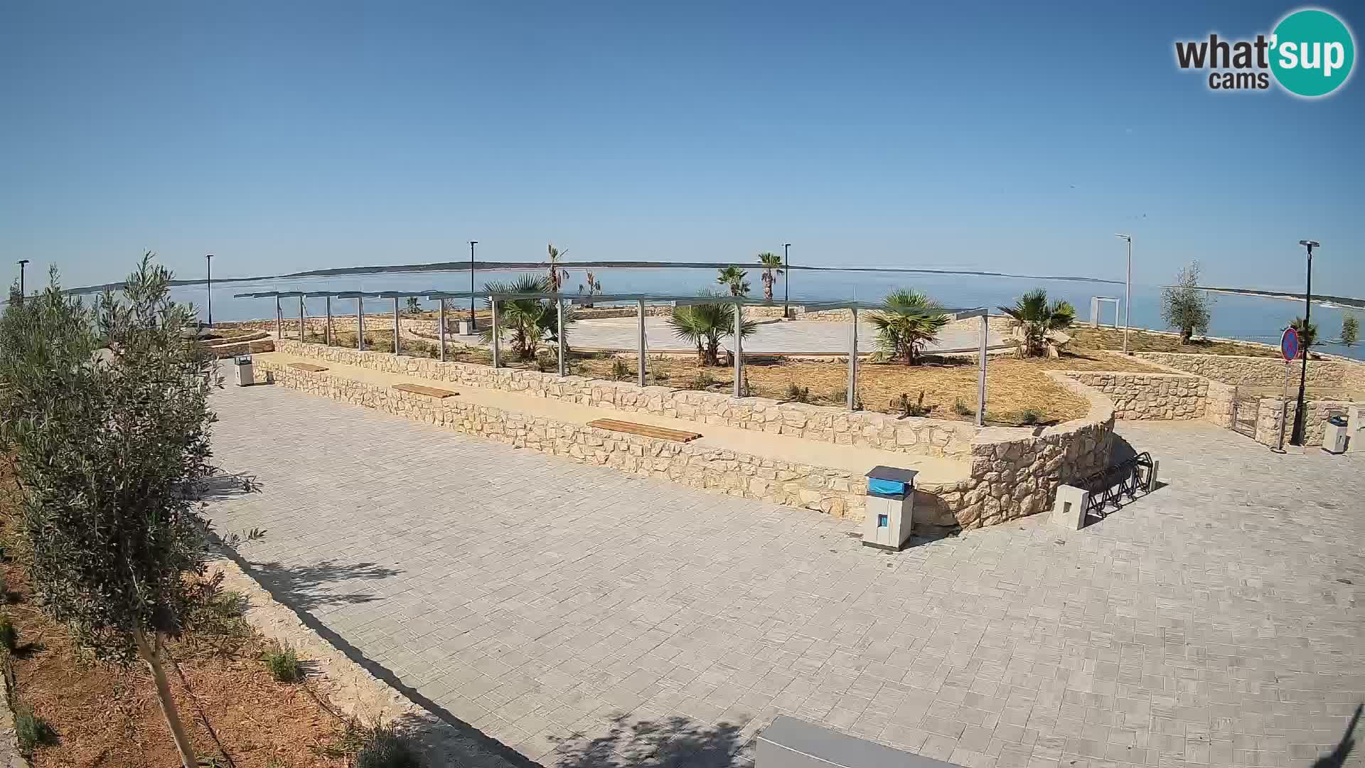 Webcam Mandre – Palco estivo Velika điga | Isola di Pag